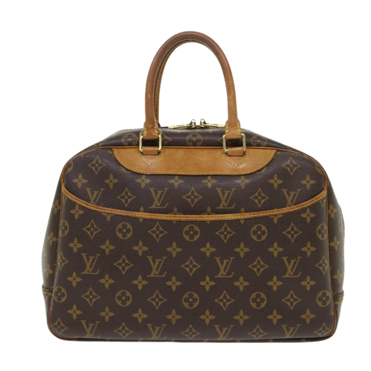 LOUIS VUITTON Monogram Deauville Hand Bag M47270 LV rd5344