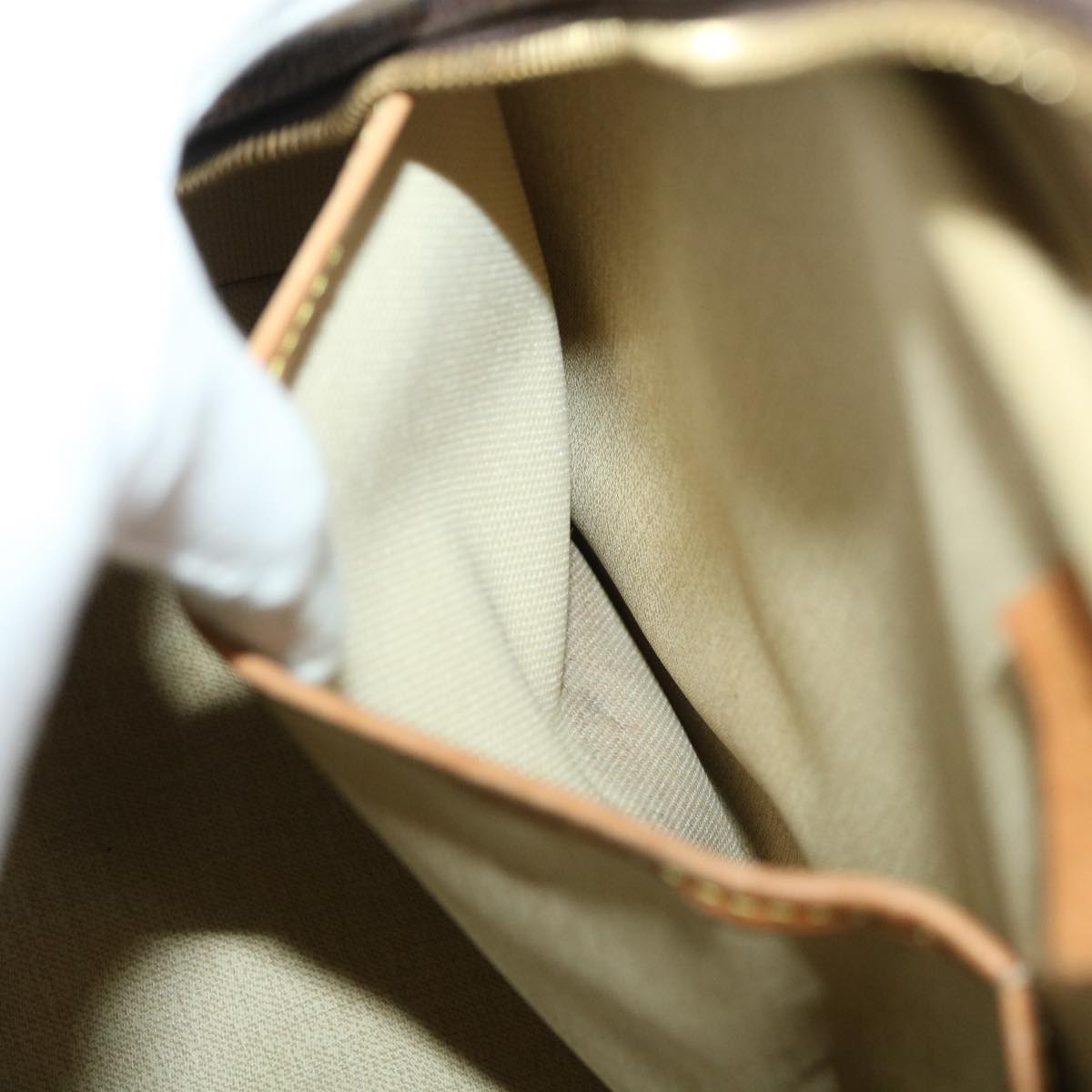 LOUIS VUITTON Monogram Deauville Hand Bag M47270 LV rd5344