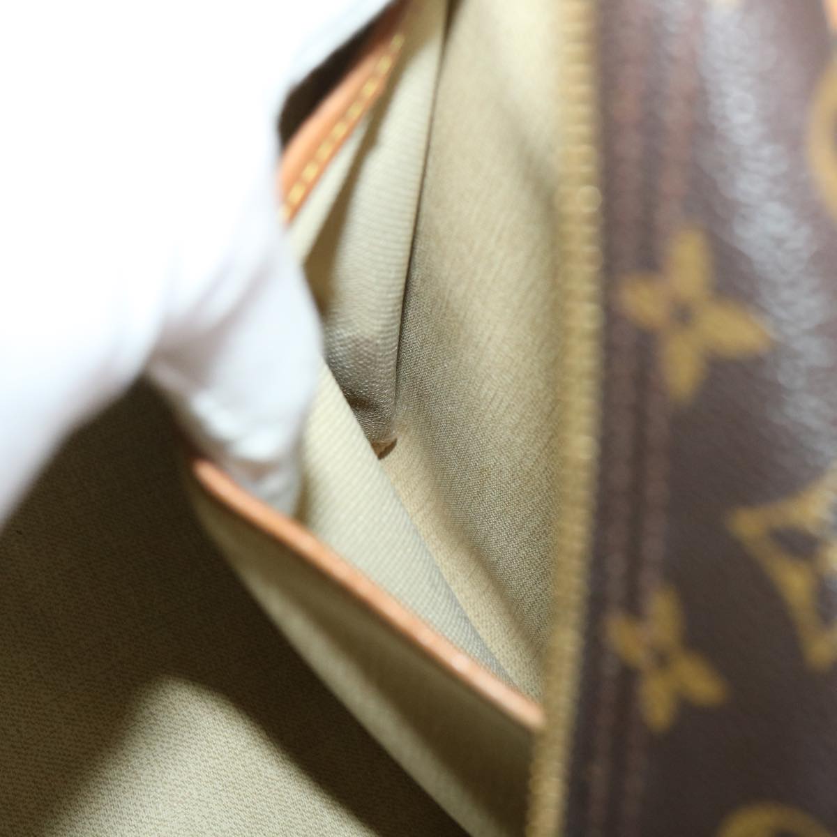 LOUIS VUITTON Monogram Deauville Hand Bag M47270 LV rd5344