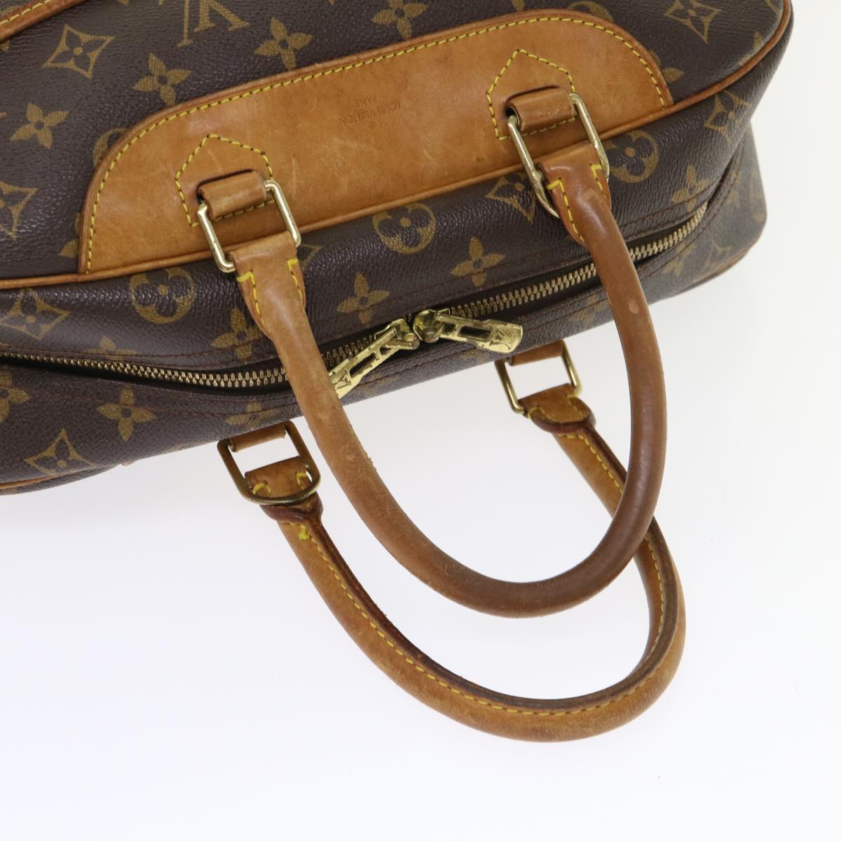 LOUIS VUITTON Monogram Deauville Hand Bag M47270 LV rd5344