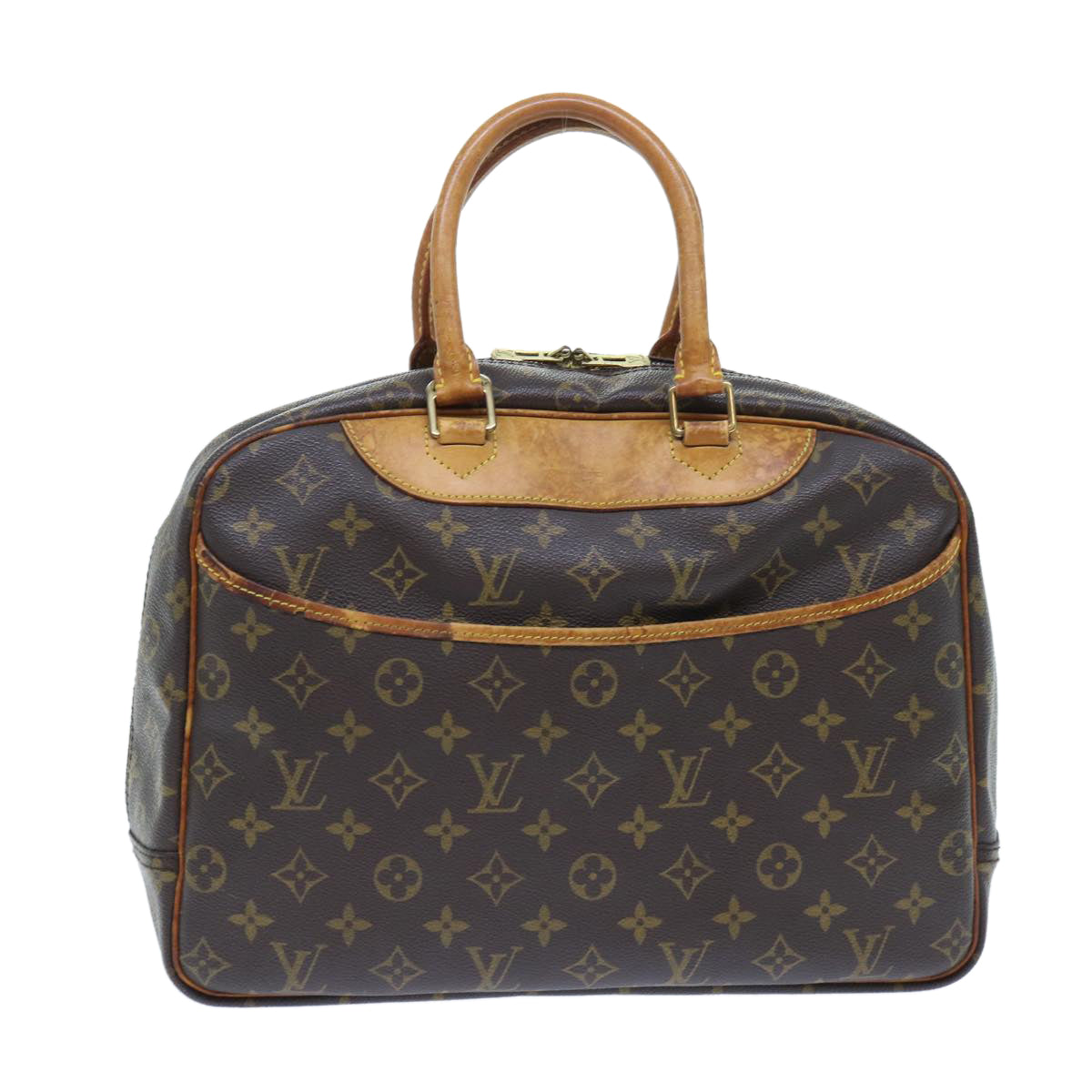 LOUIS VUITTON Monogram Deauville Hand Bag M47270 LV rd5346