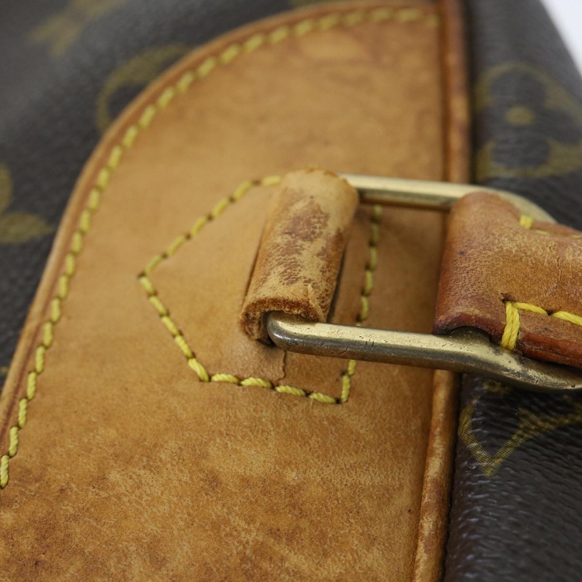 LOUIS VUITTON Monogram Deauville Hand Bag M47270 LV rd5346