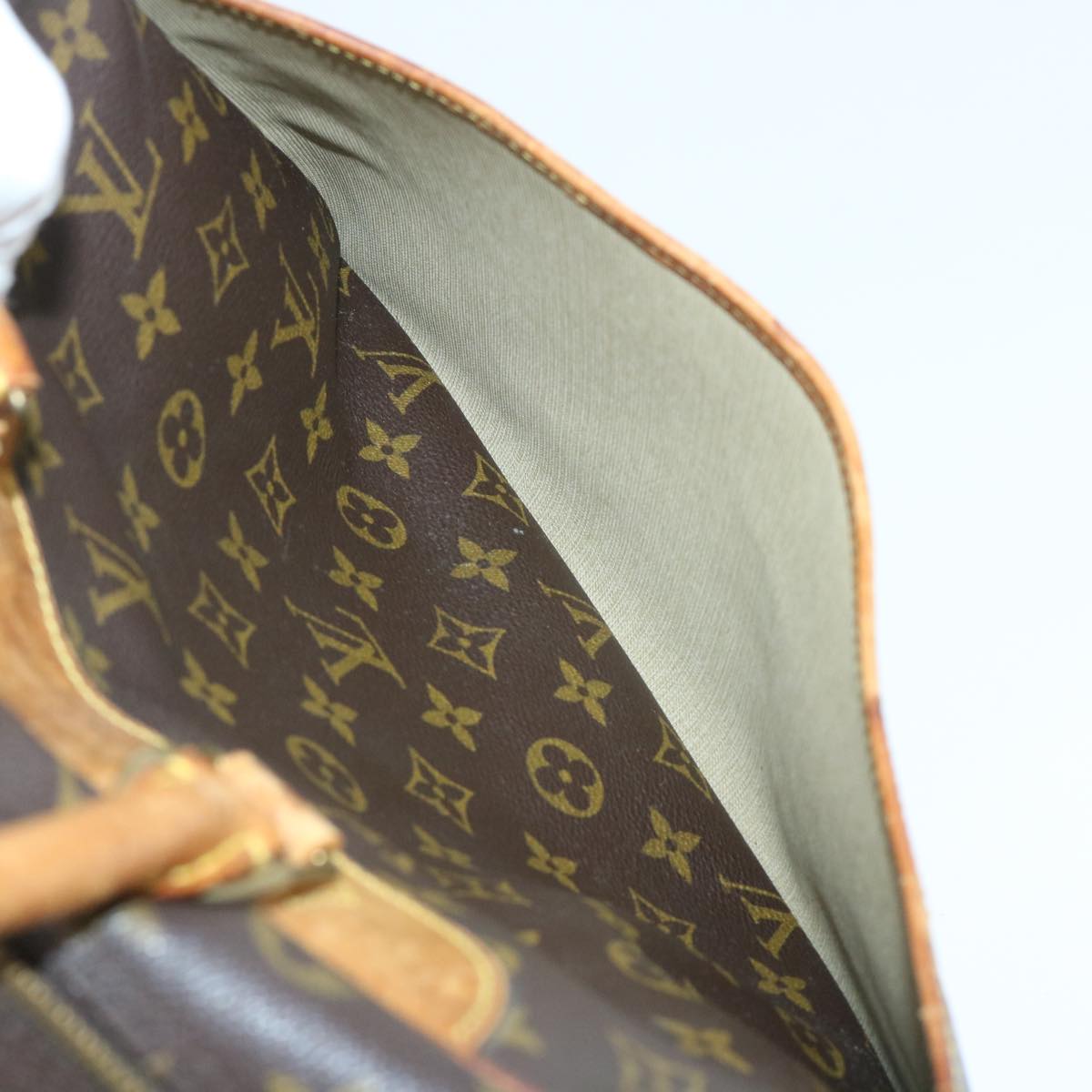 LOUIS VUITTON Monogram Deauville Hand Bag M47270 LV rd5346