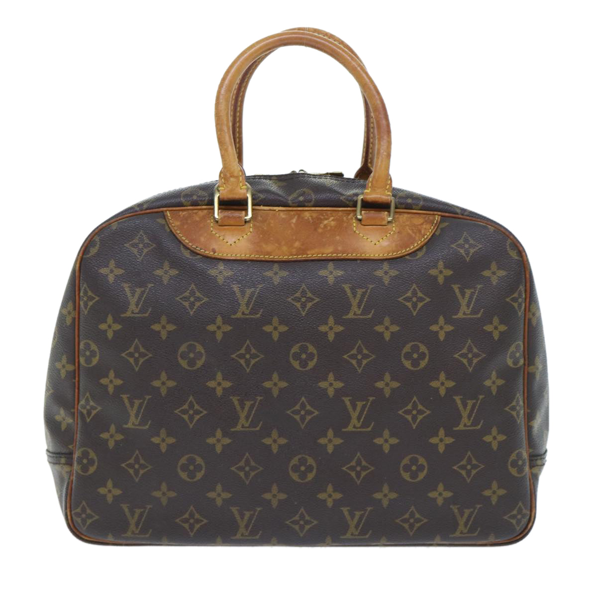 LOUIS VUITTON Monogram Deauville Hand Bag M47270 LV rd5346