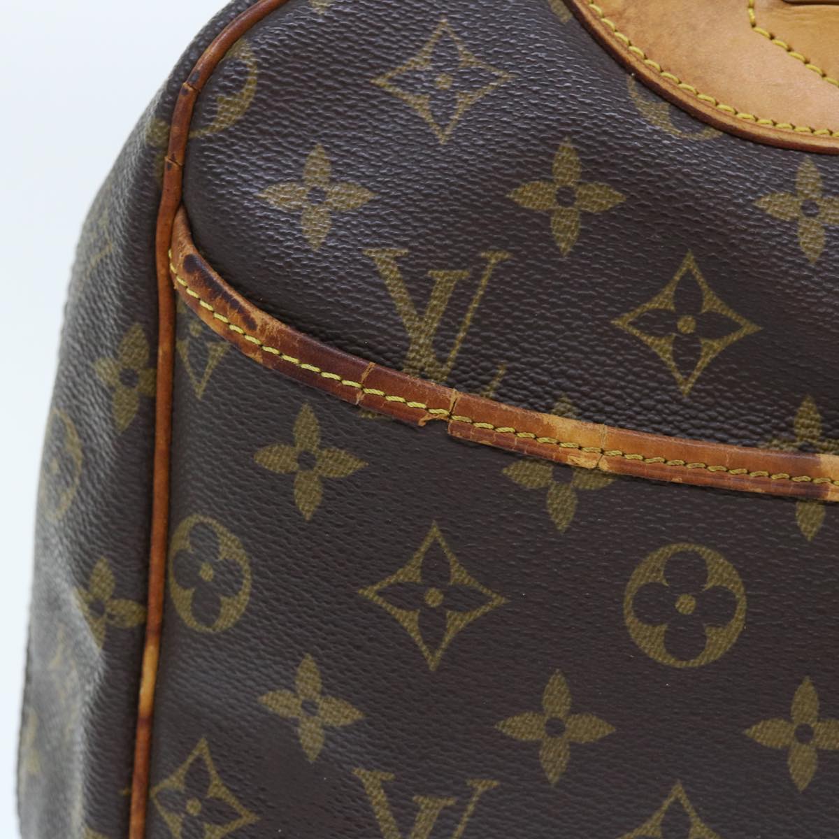 LOUIS VUITTON Monogram Deauville Hand Bag M47270 LV rd5346