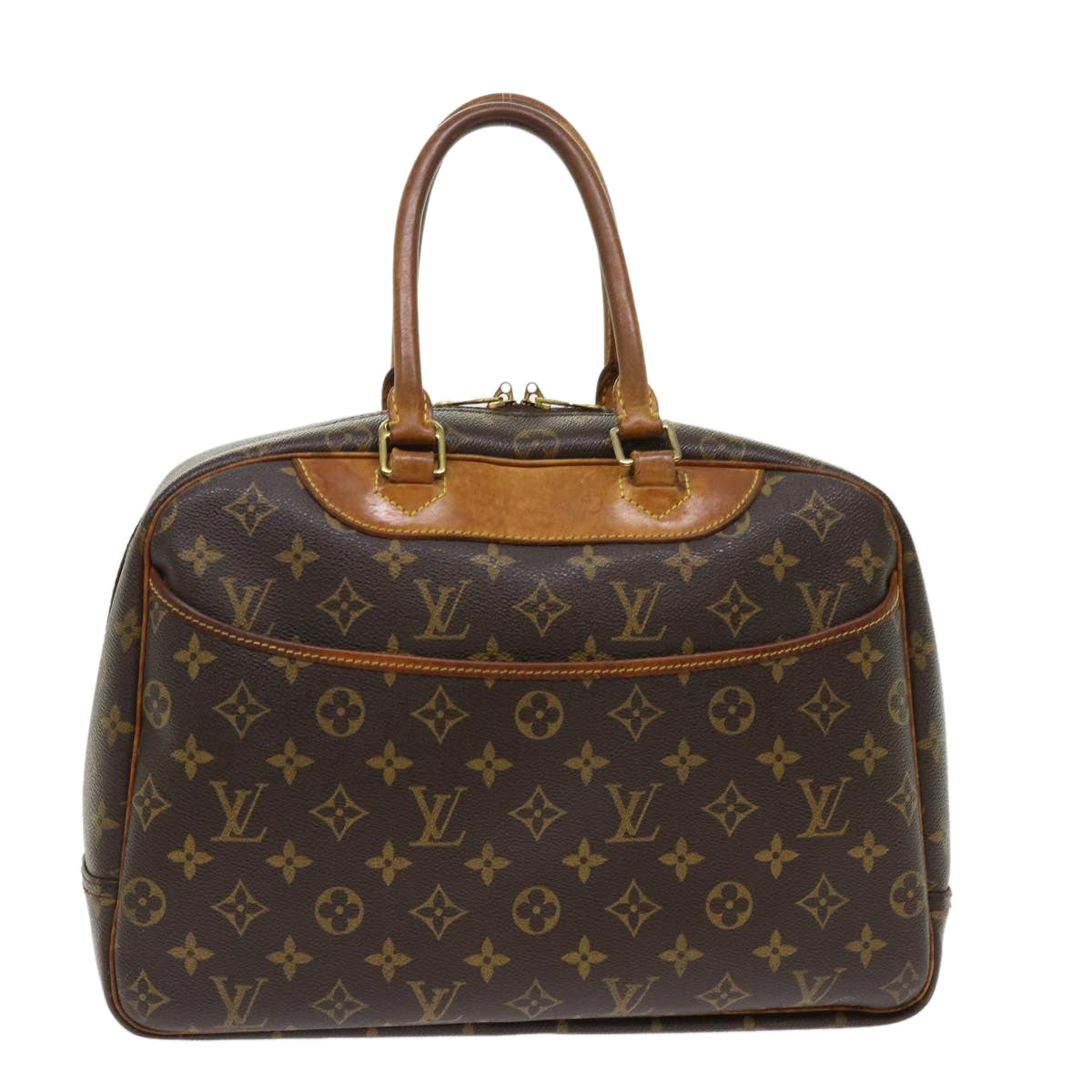 LOUIS VUITTON Monogram Deauville Hand Bag M47270 LV rd5348
