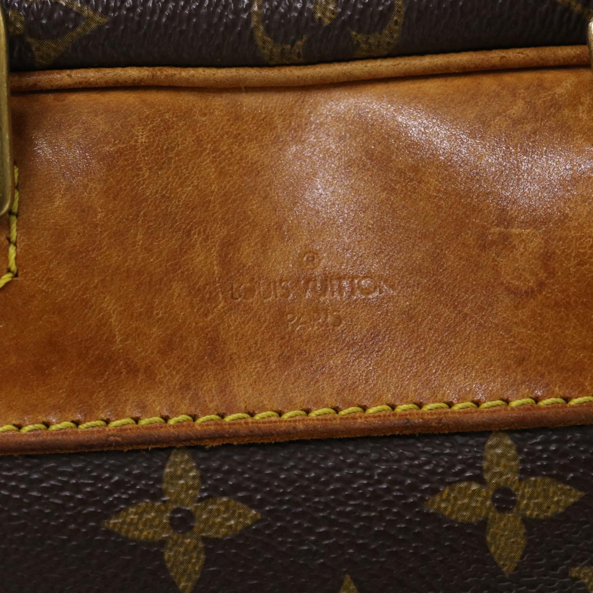 LOUIS VUITTON Monogram Deauville Hand Bag M47270 LV rd5348