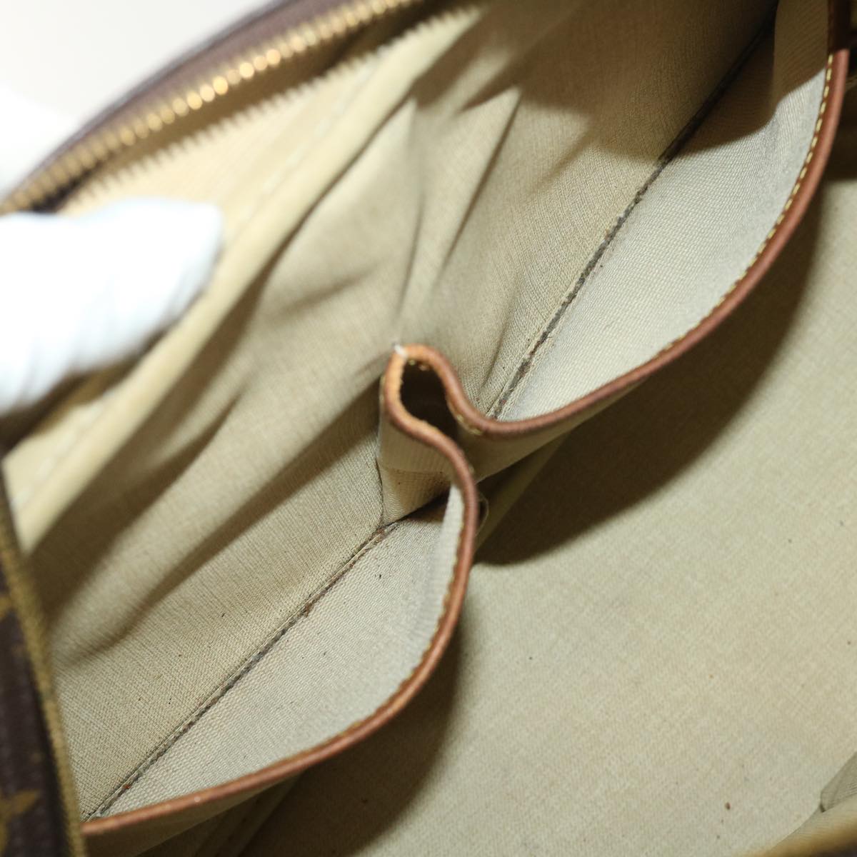 LOUIS VUITTON Monogram Deauville Hand Bag M47270 LV rd5348