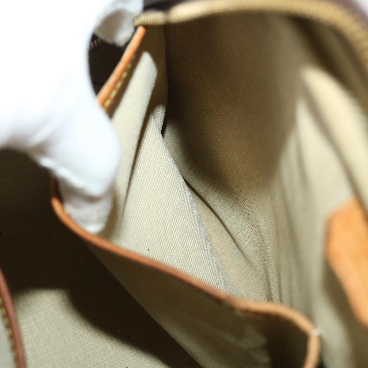 LOUIS VUITTON Monogram Deauville Hand Bag M47270 LV rd5348