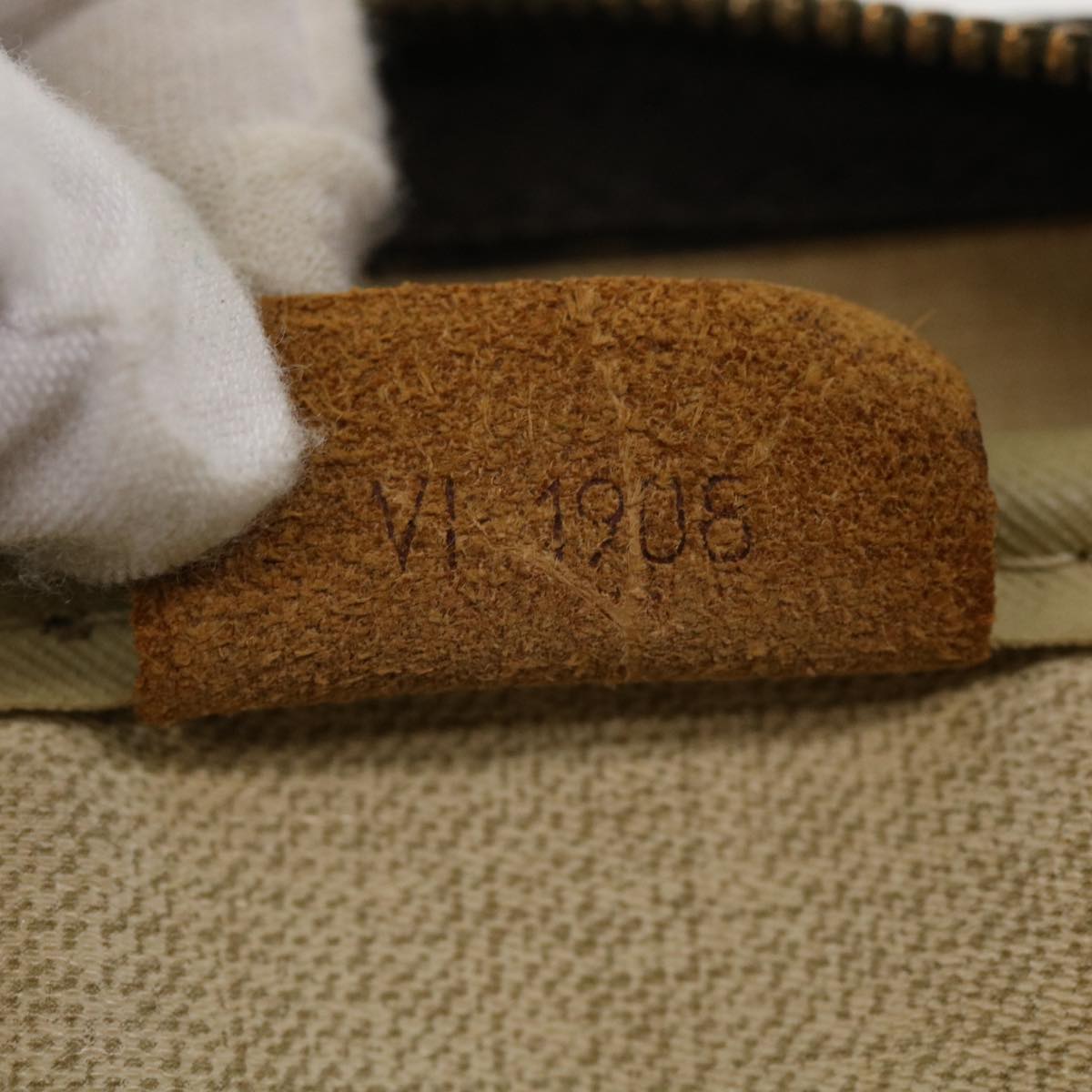 LOUIS VUITTON Monogram Deauville Hand Bag M47270 LV rd5348
