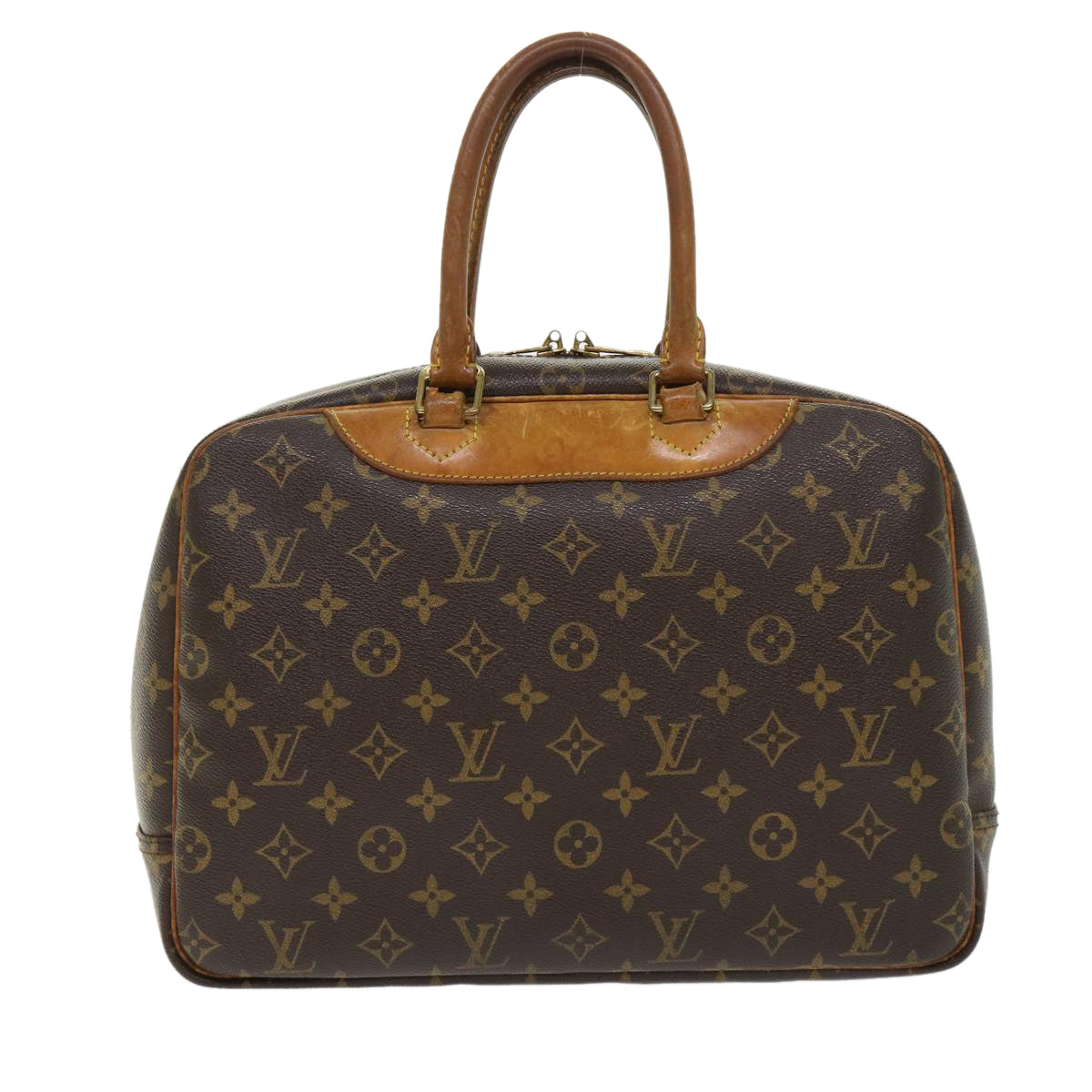 LOUIS VUITTON Monogram Deauville Hand Bag M47270 LV rd5348