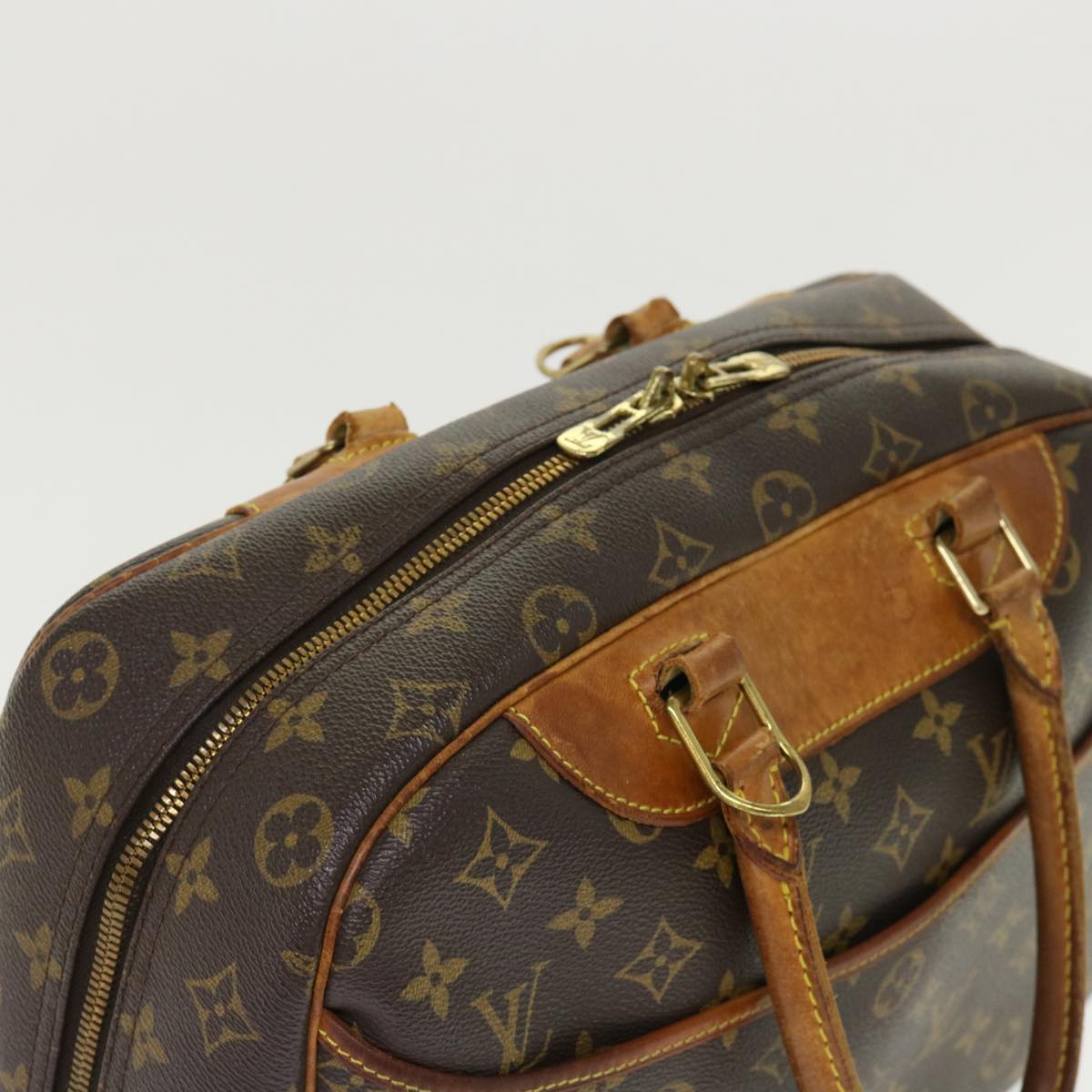 LOUIS VUITTON Monogram Deauville Hand Bag M47270 LV rd5348
