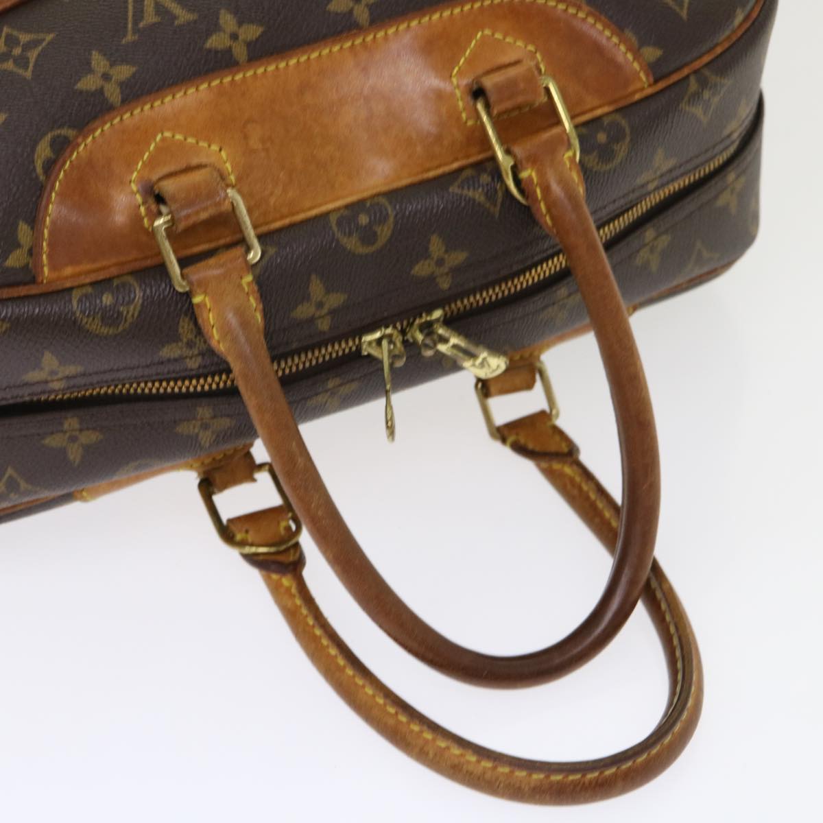 LOUIS VUITTON Monogram Deauville Hand Bag M47270 LV rd5348
