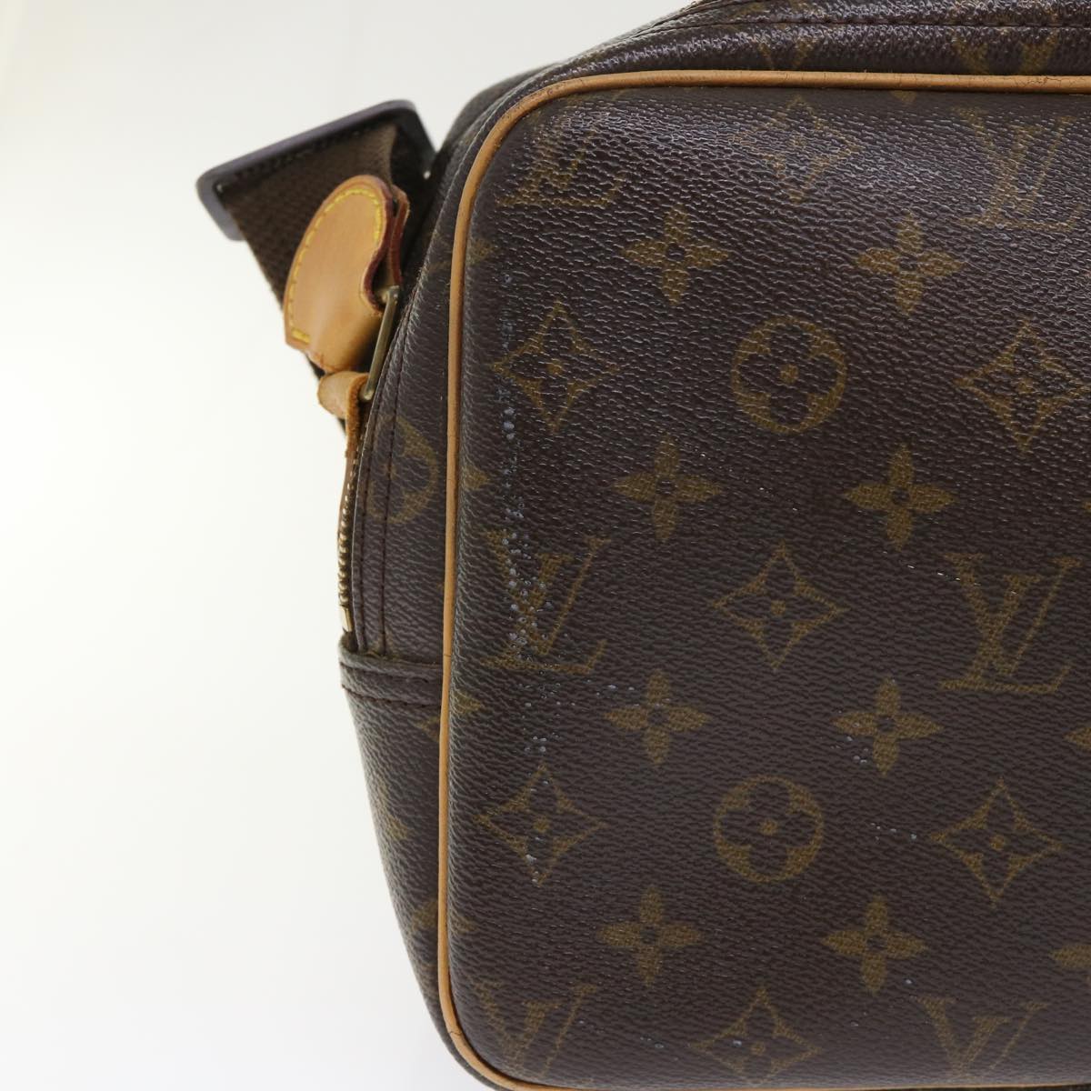 LOUIS VUITTON Monogram Reporter PM Shoulder Bag M45254 LV rd5352