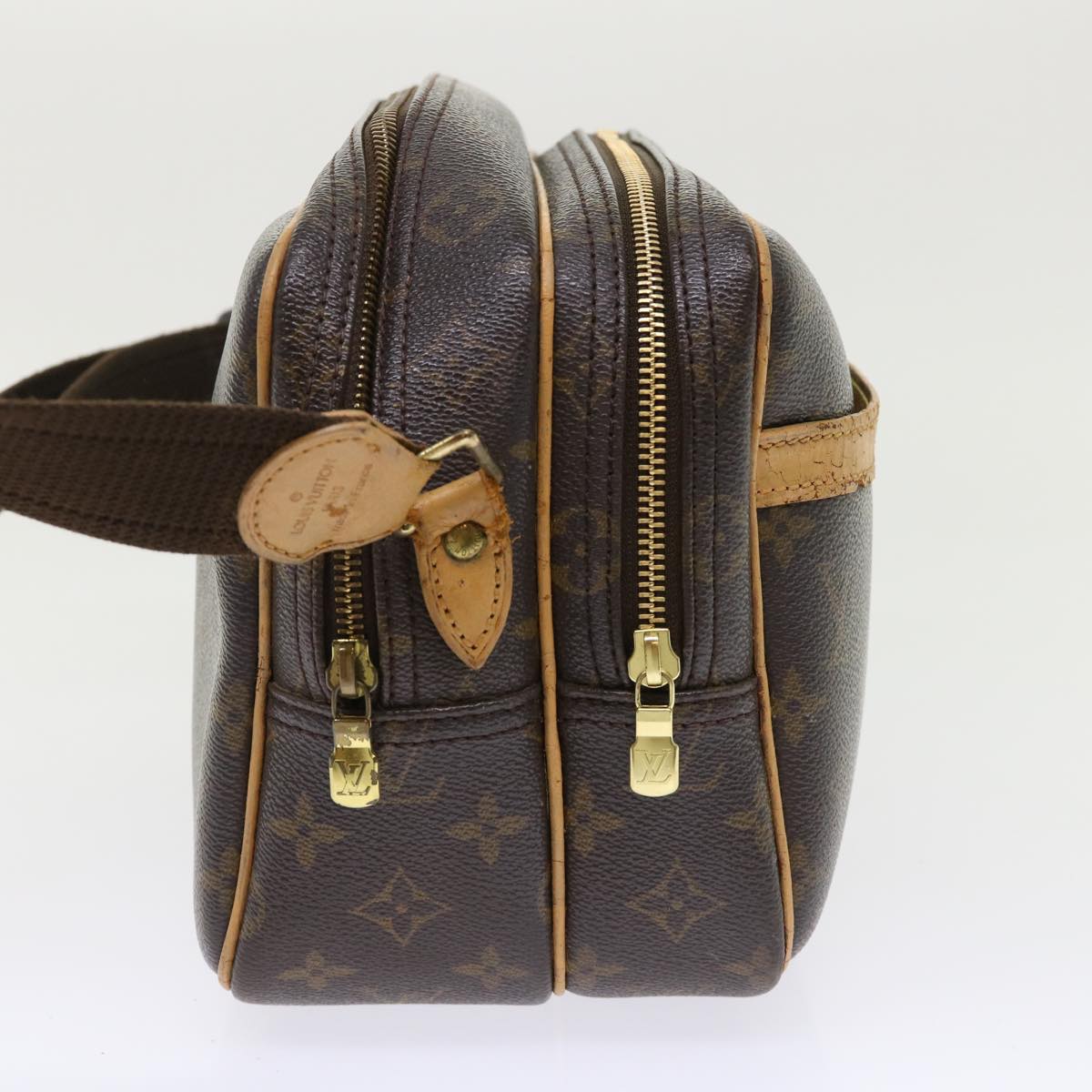 LOUIS VUITTON Monogram Reporter PM Shoulder Bag M45254 LV rd5352