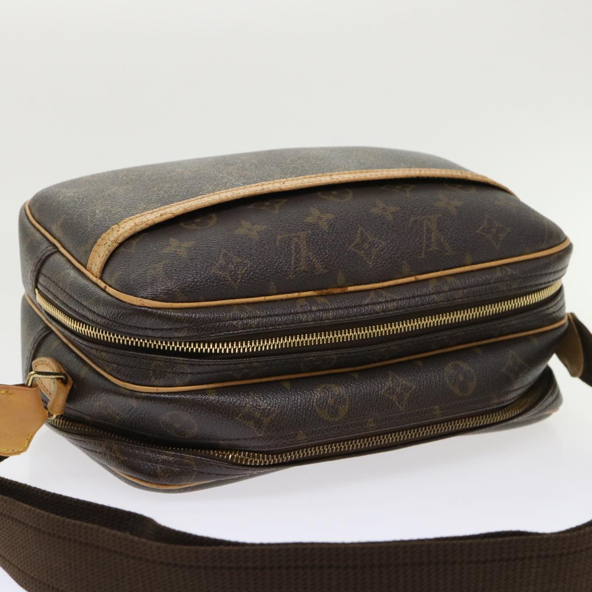 LOUIS VUITTON Monogram Reporter PM Shoulder Bag M45254 LV rd5352