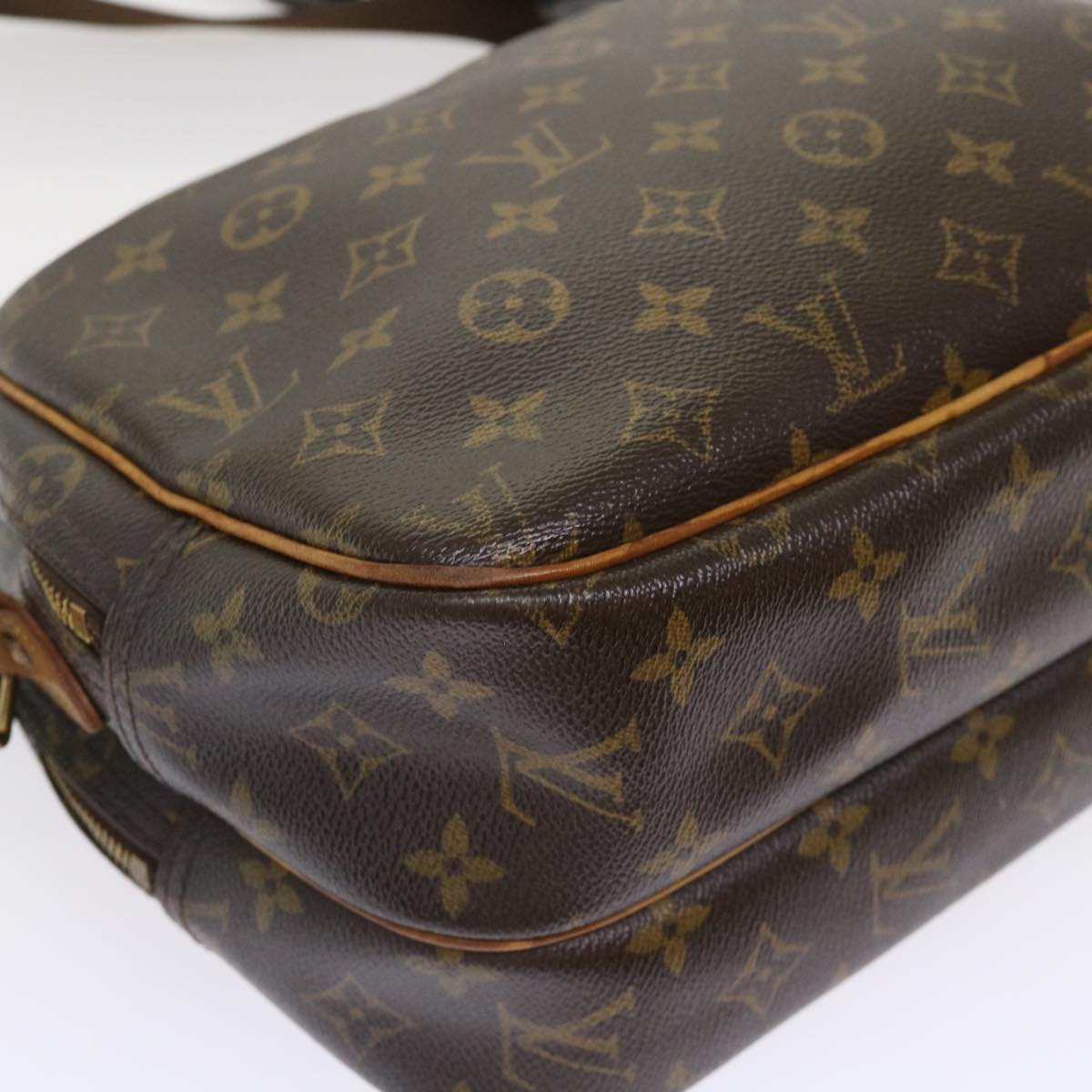 LOUIS VUITTON Monogram Reporter PM Shoulder Bag M45254 LV rd5353