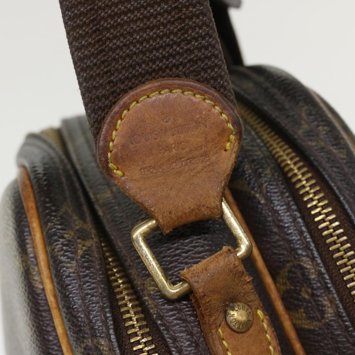 LOUIS VUITTON Monogram Reporter PM Shoulder Bag M45254 LV rd5353