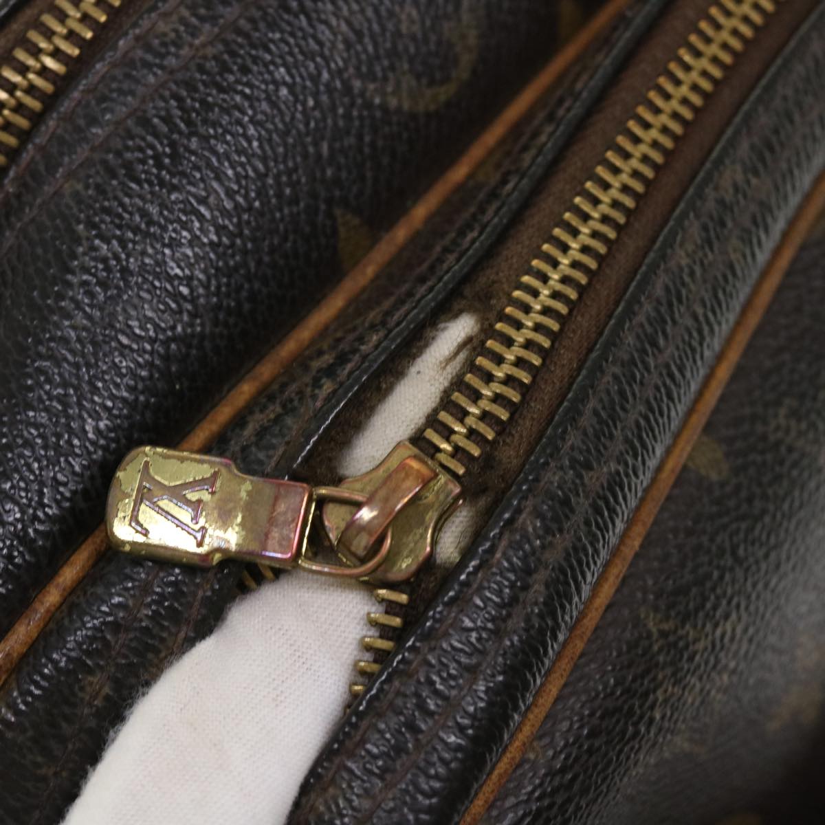 LOUIS VUITTON Monogram Reporter PM Shoulder Bag M45254 LV rd5353