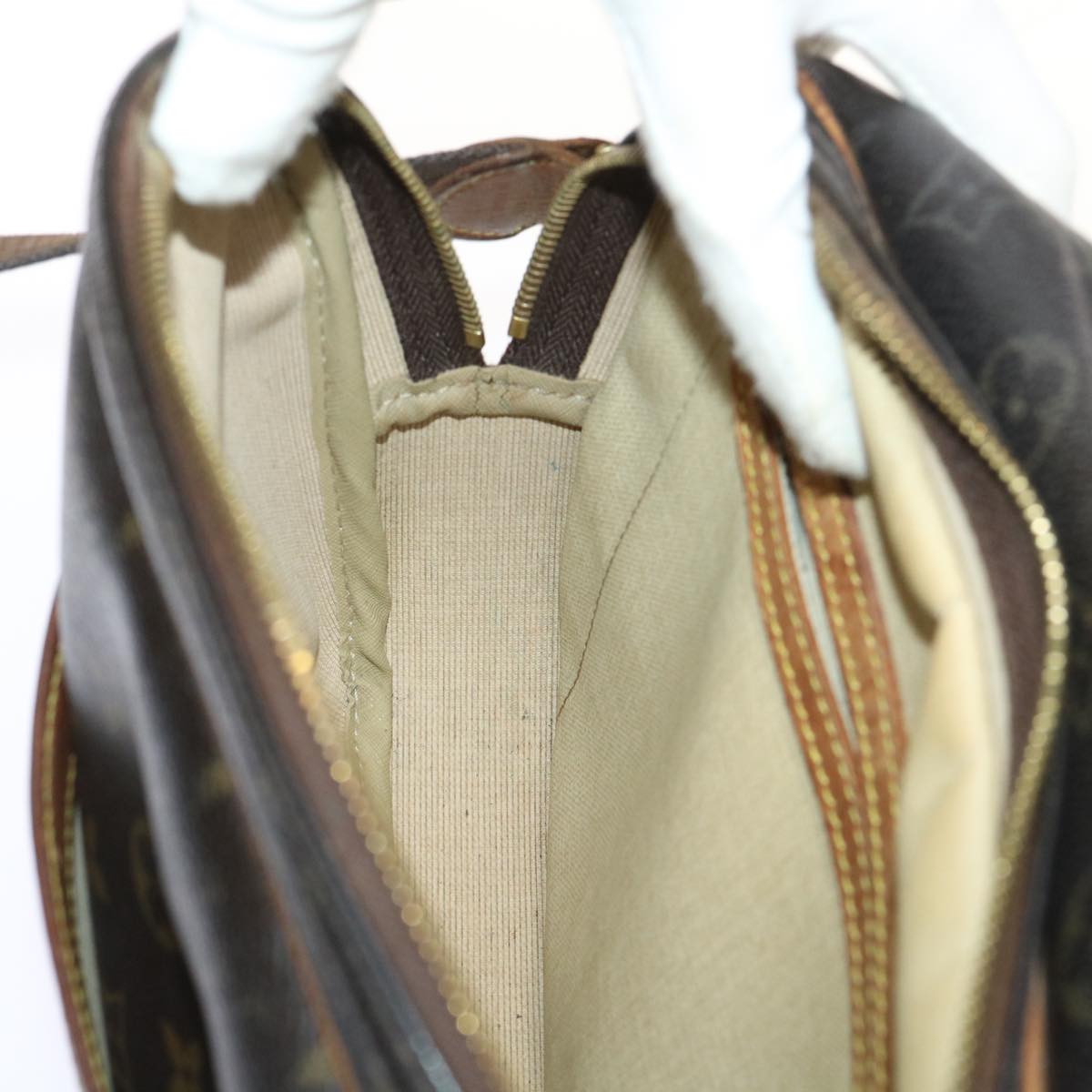 LOUIS VUITTON Monogram Reporter PM Shoulder Bag M45254 LV rd5353
