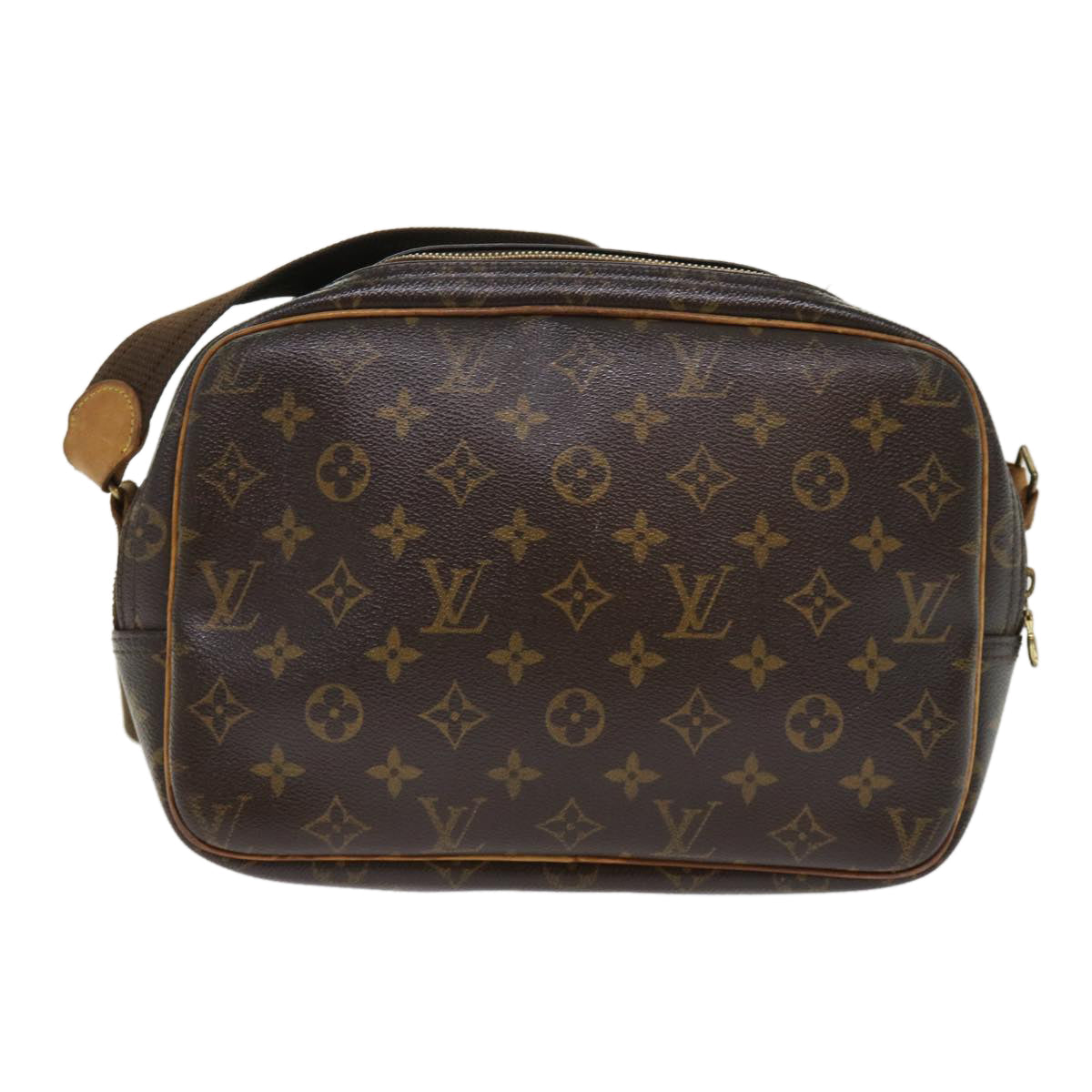 LOUIS VUITTON Monogram Reporter PM Shoulder Bag M45254 LV rd5353