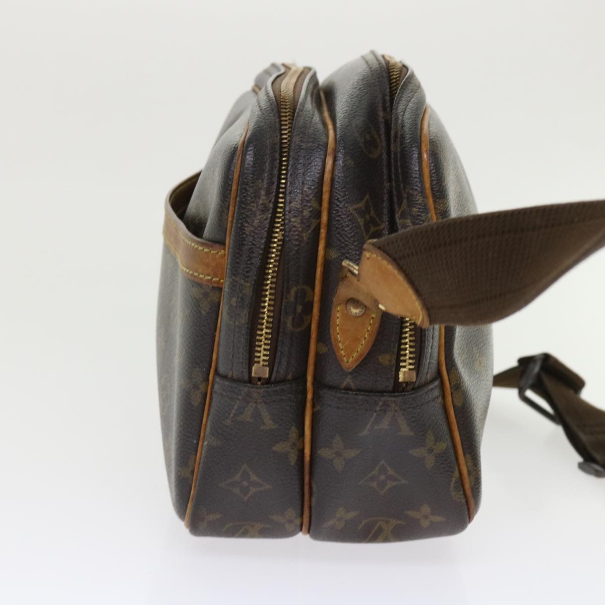 LOUIS VUITTON Monogram Reporter PM Shoulder Bag M45254 LV rd5353