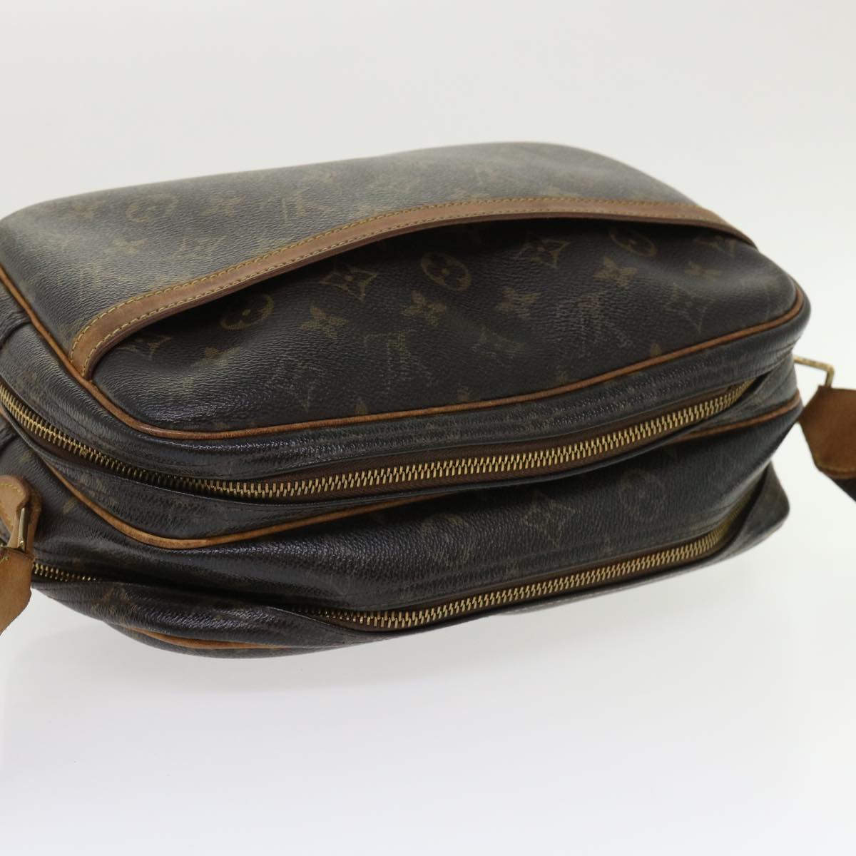 LOUIS VUITTON Monogram Reporter PM Shoulder Bag M45254 LV rd5353