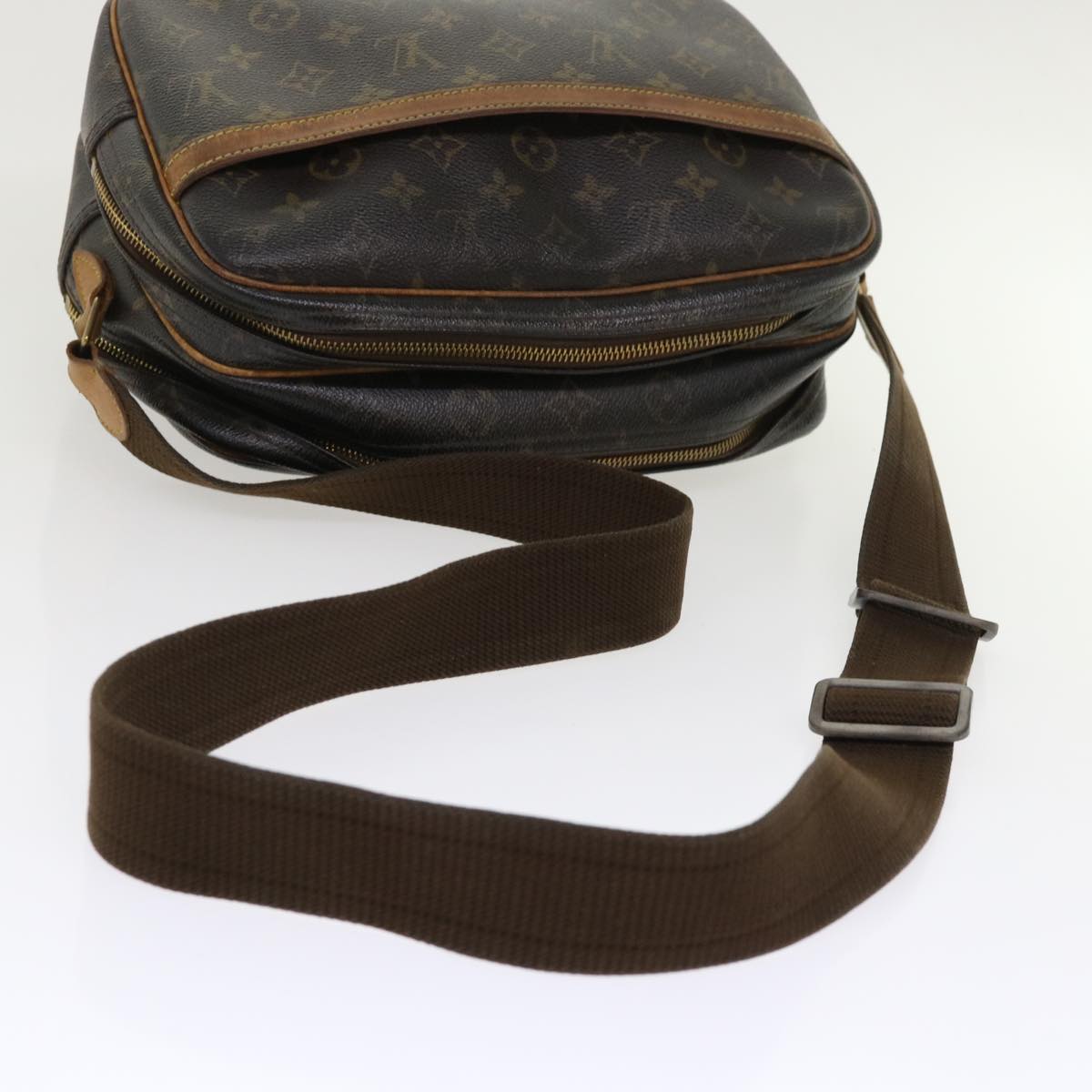 LOUIS VUITTON Monogram Reporter PM Shoulder Bag M45254 LV rd5353
