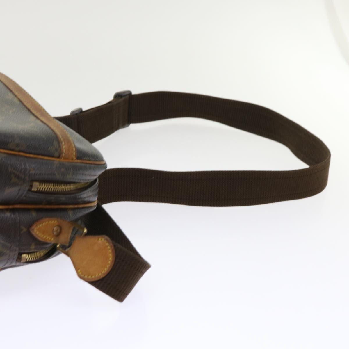 LOUIS VUITTON Monogram Reporter PM Shoulder Bag M45254 LV rd5353