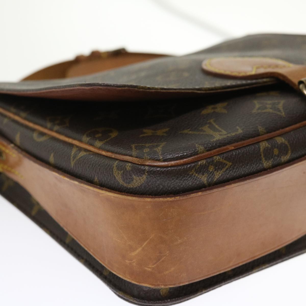 LOUIS VUITTON Monogram Cartouchiere GM Shoulder Bag M51252 LV rd5357