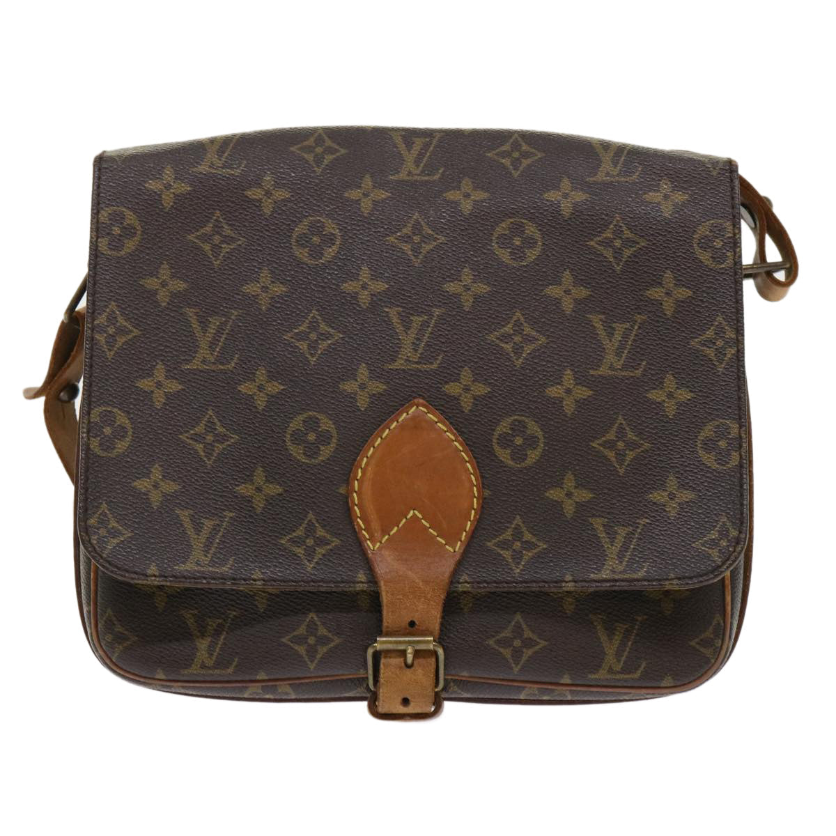 LOUIS VUITTON Monogram Cartouchiere GM Shoulder Bag M51252 LV rd5357