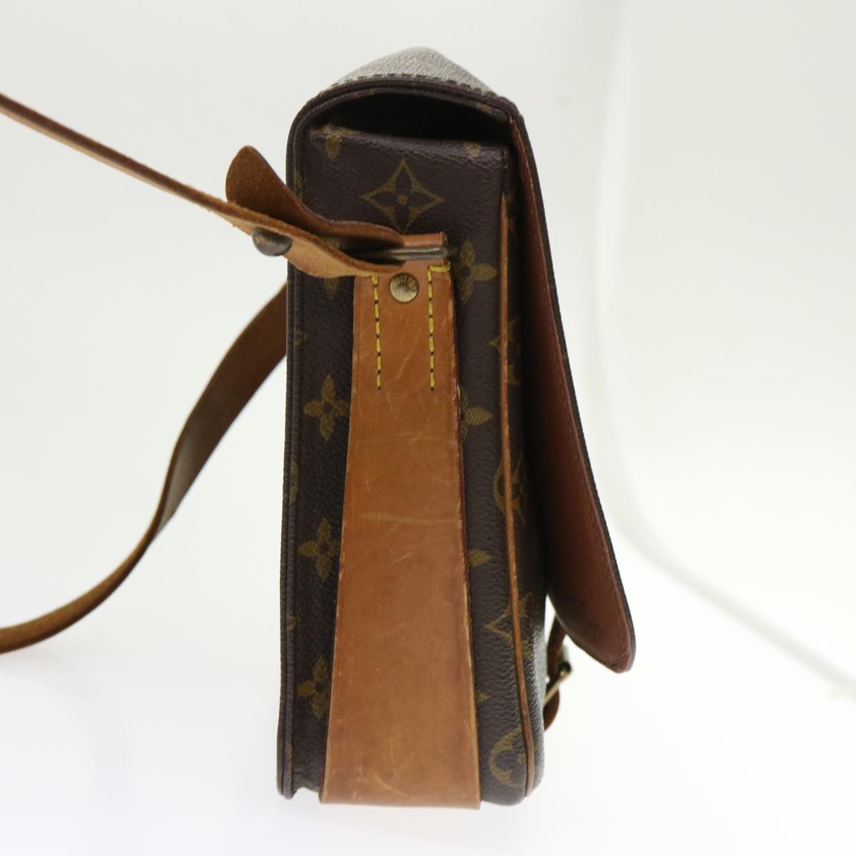 LOUIS VUITTON Monogram Cartouchiere GM Shoulder Bag M51252 LV rd5357