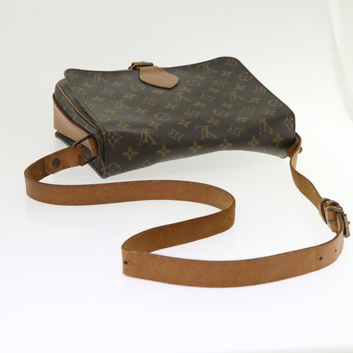 LOUIS VUITTON Monogram Cartouchiere GM Shoulder Bag M51252 LV rd5357