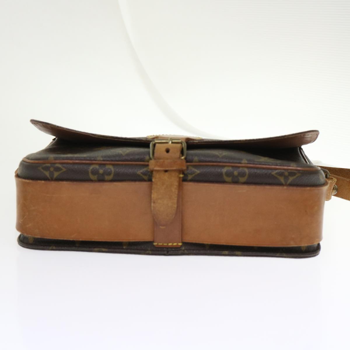 LOUIS VUITTON Monogram Cartouchiere GM Shoulder Bag M51252 LV rd5357