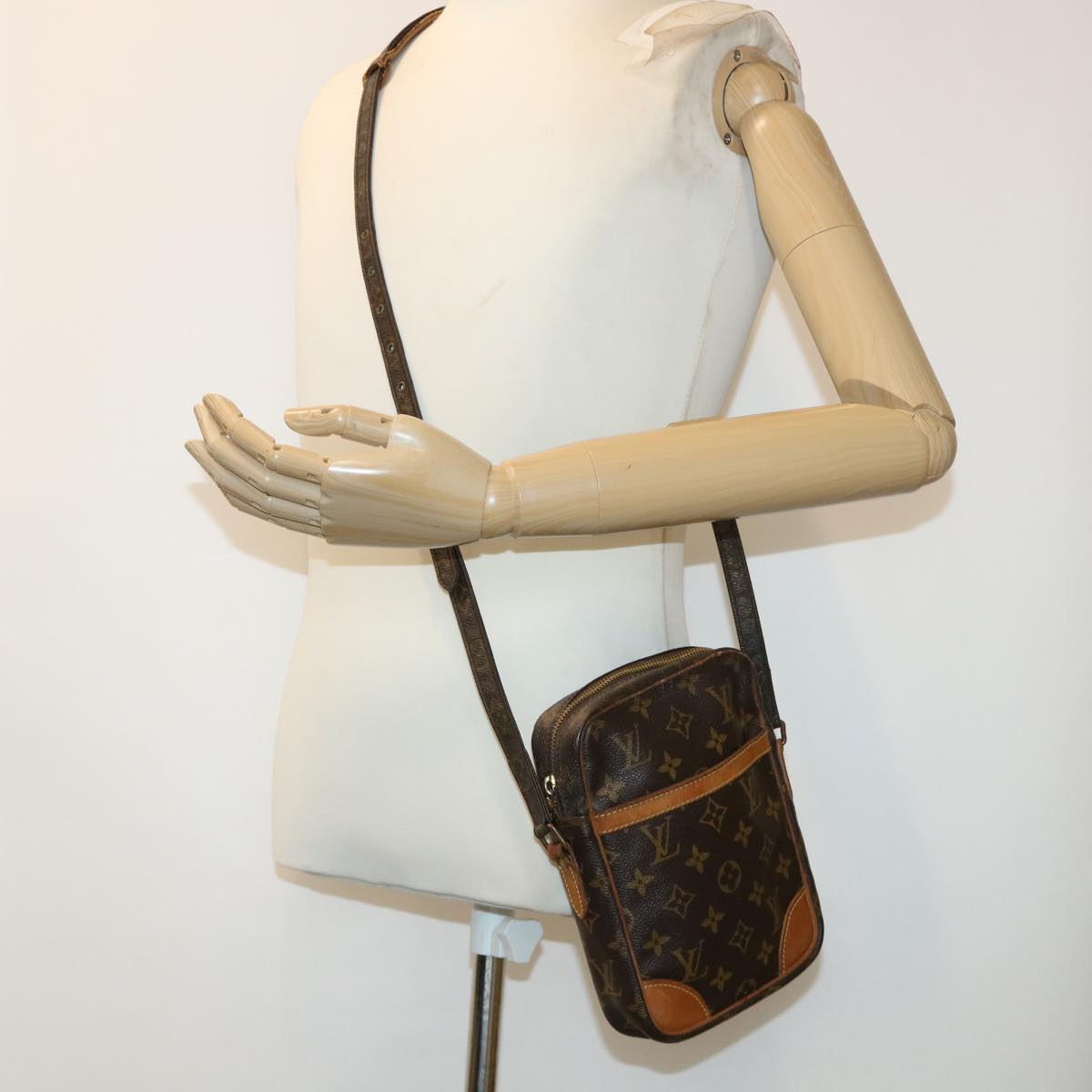 LOUIS VUITTON Monogram Danube Shoulder Bag M45266 LV rd5358