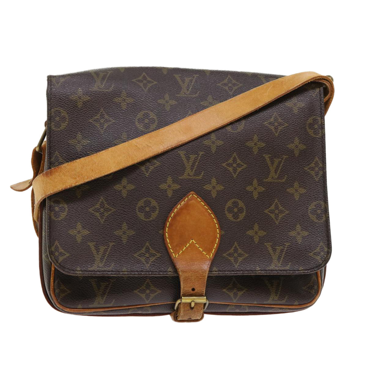 LOUIS VUITTON Monogram Cartouchiere GM Shoulder Bag M51252 LV rd5359