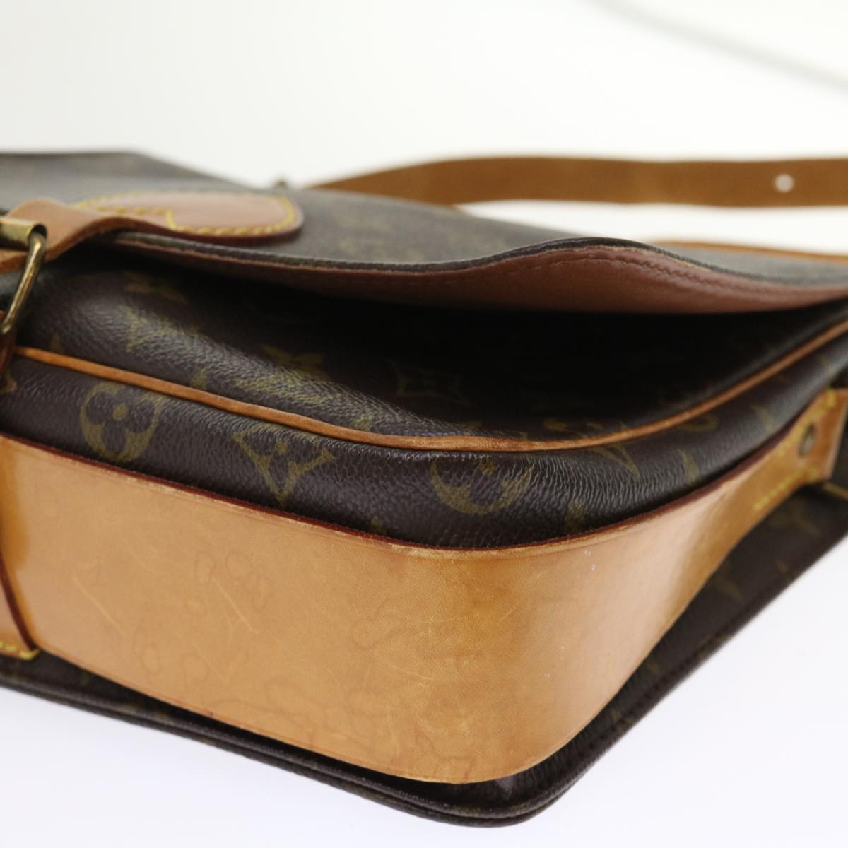 LOUIS VUITTON Monogram Cartouchiere GM Shoulder Bag M51252 LV rd5359