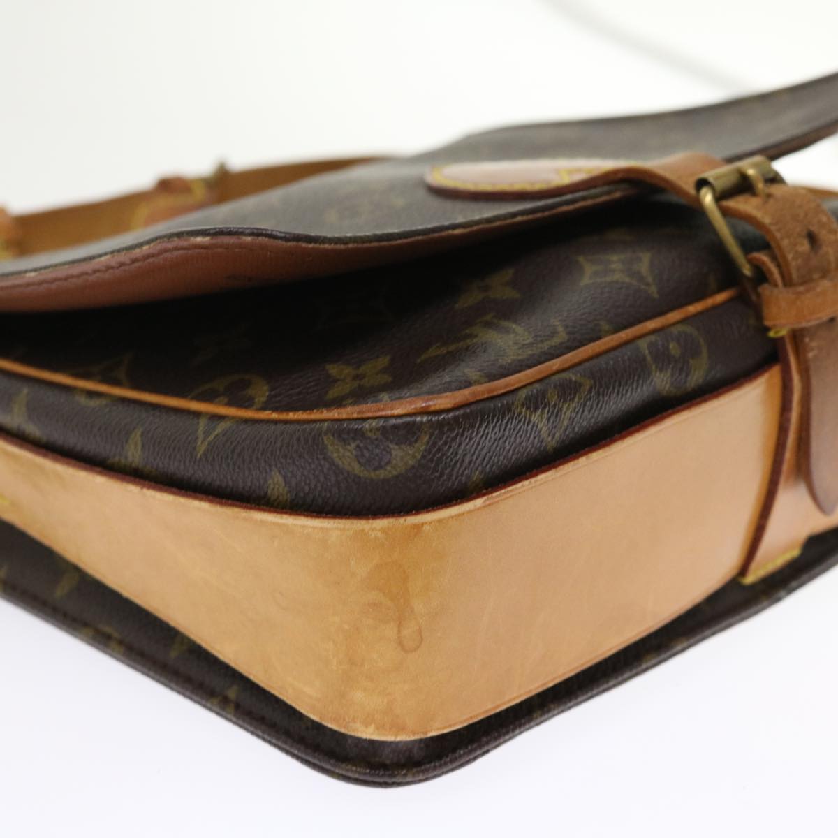 LOUIS VUITTON Monogram Cartouchiere GM Shoulder Bag M51252 LV rd5359