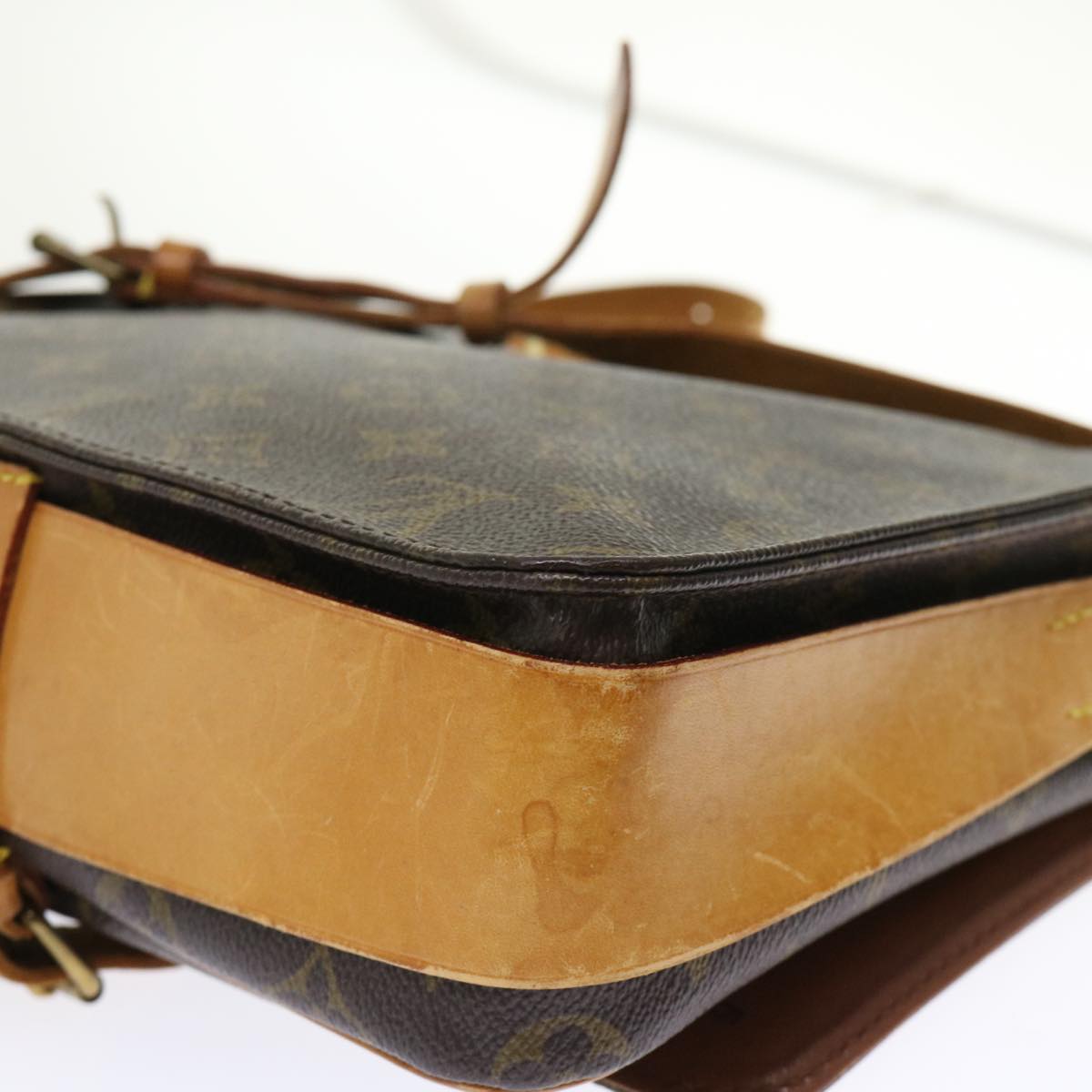 LOUIS VUITTON Monogram Cartouchiere GM Shoulder Bag M51252 LV rd5359