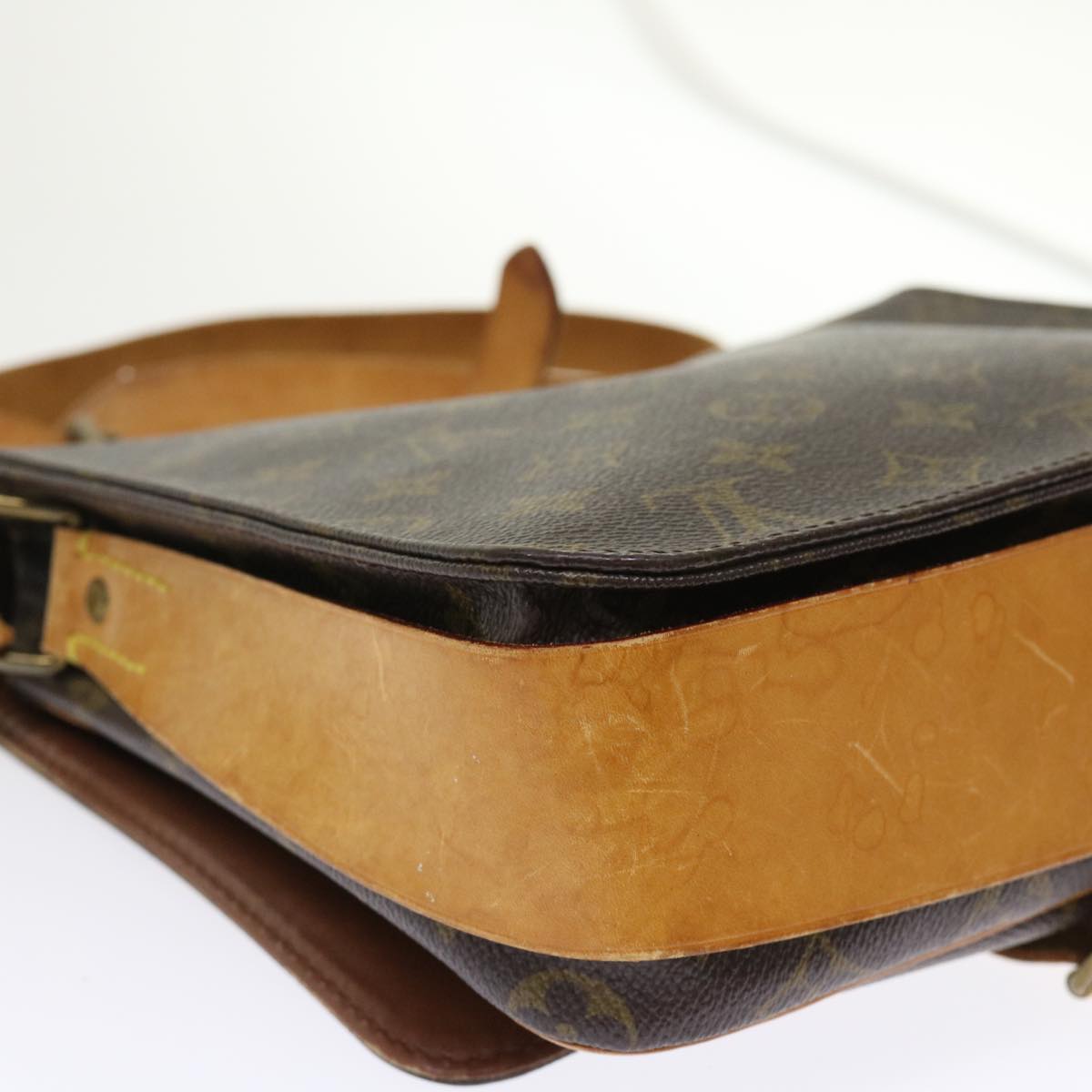 LOUIS VUITTON Monogram Cartouchiere GM Shoulder Bag M51252 LV rd5359
