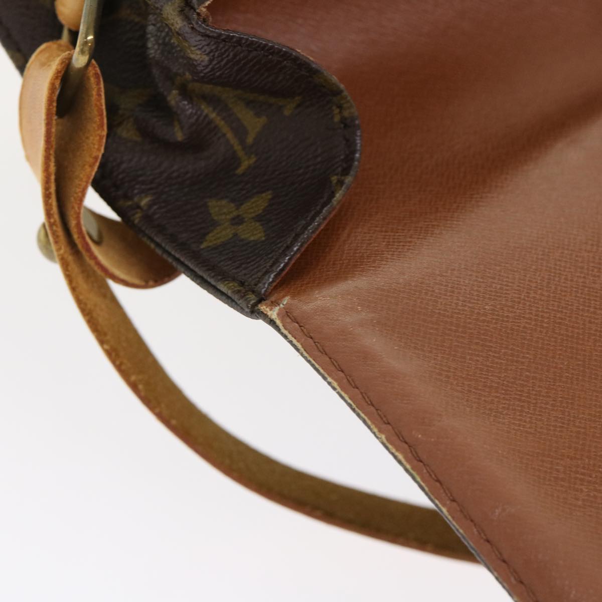 LOUIS VUITTON Monogram Cartouchiere GM Shoulder Bag M51252 LV rd5359