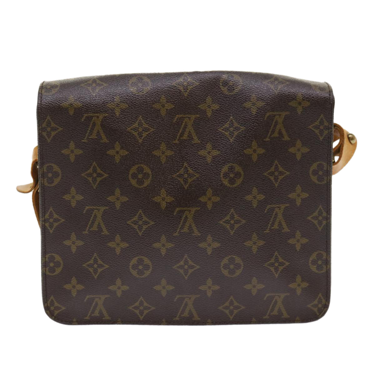 LOUIS VUITTON Monogram Cartouchiere GM Shoulder Bag M51252 LV rd5359