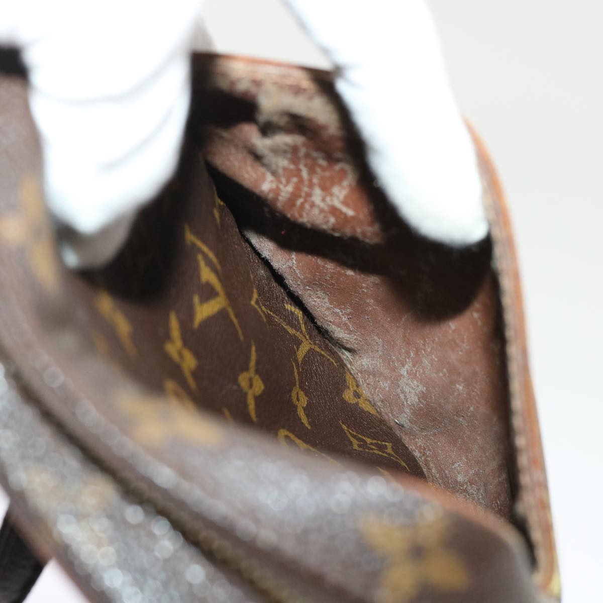 LOUIS VUITTON Monogram Danube Shoulder Bag M45266 LV rd5361