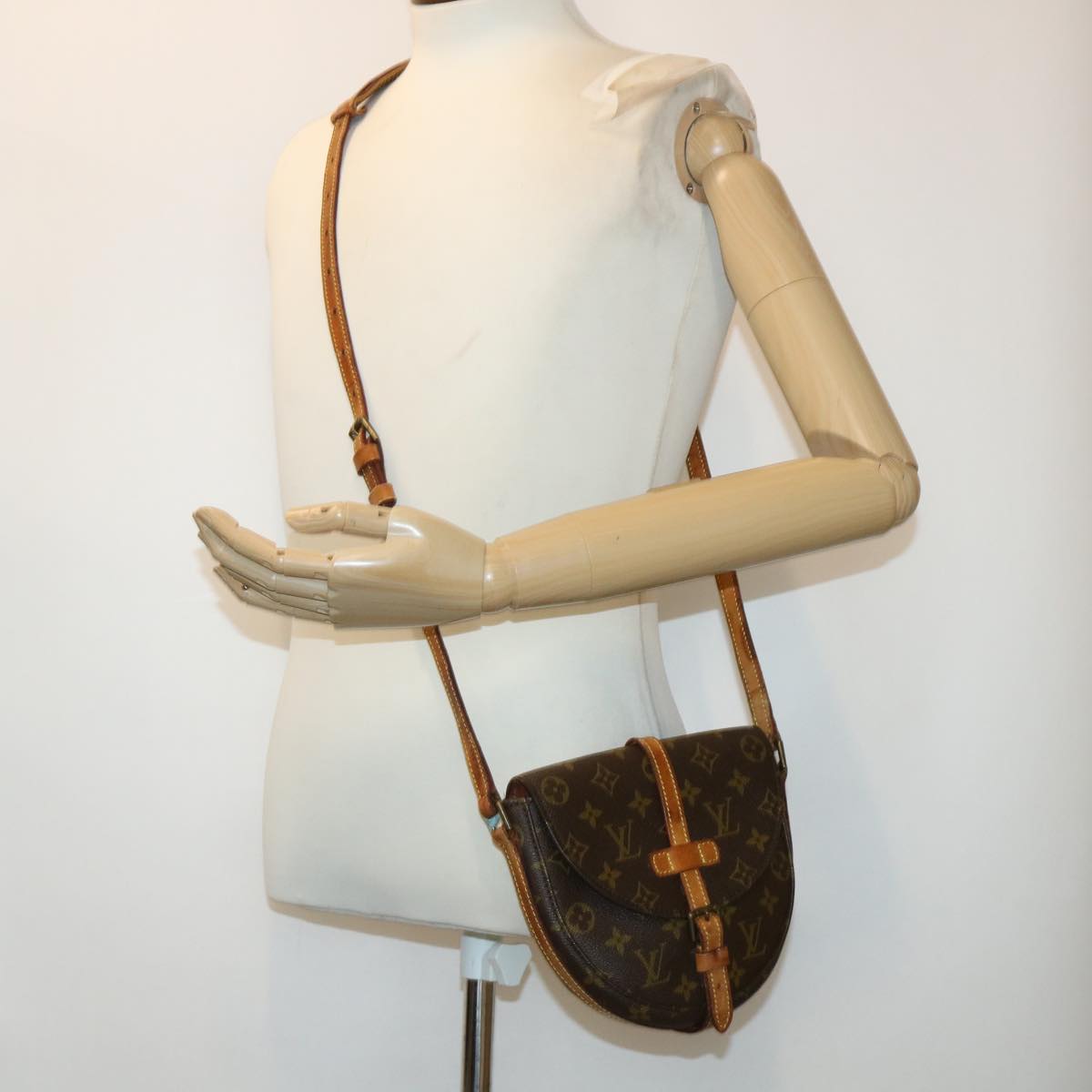 LOUIS VUITTON Monogram Chantilly PM Shoulder Bag M51234 LV rd5364