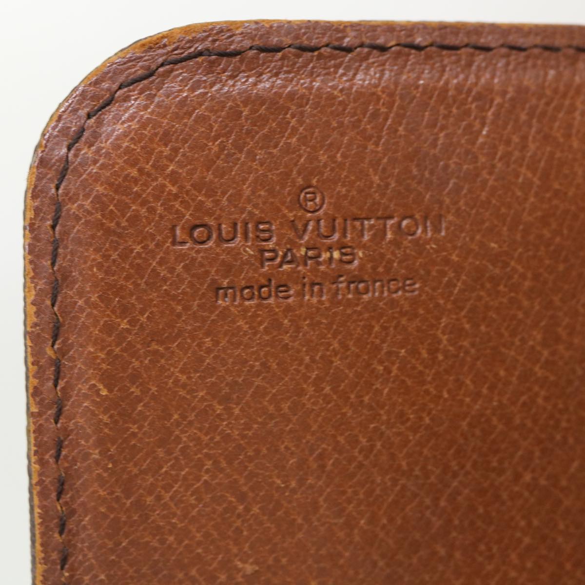 LOUIS VUITTON Monogram Cartouchiere GM Shoulder Bag Vintage M51252 rd5366