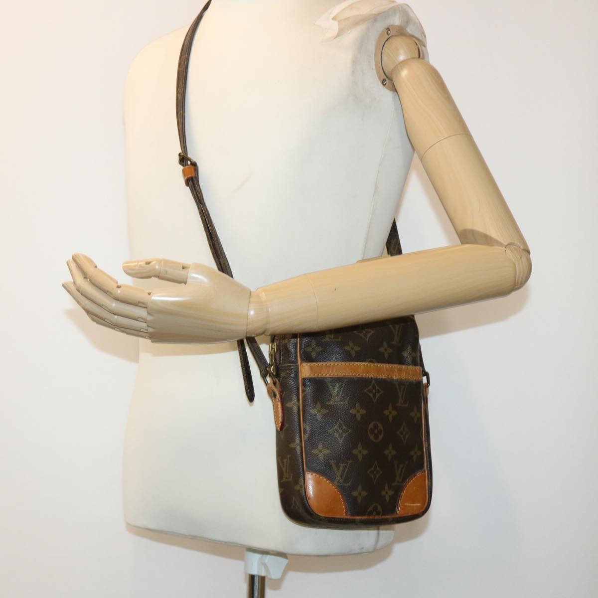 LOUIS VUITTON Monogram Danube Shoulder Bag M45266 LV rd5371