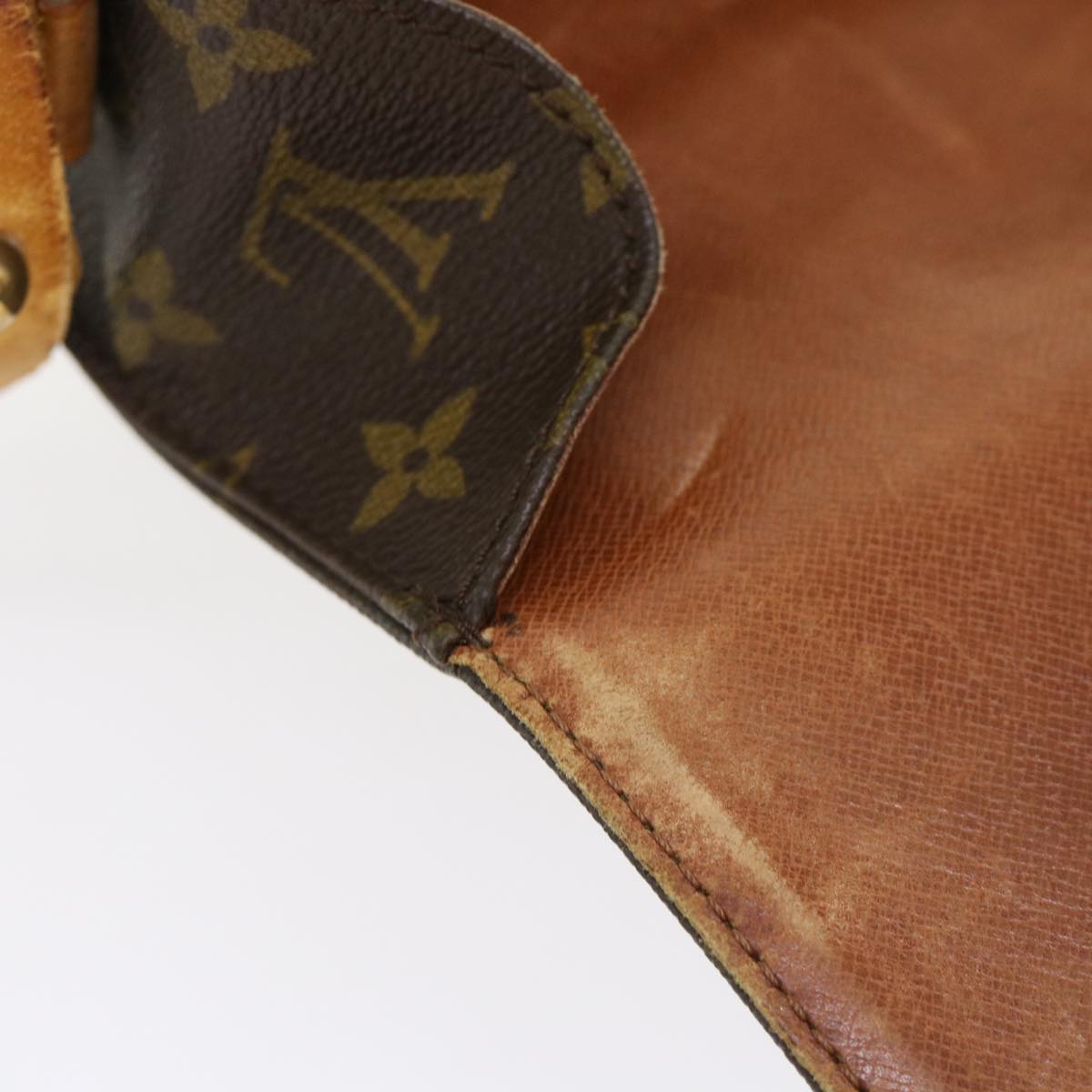 LOUIS VUITTON Monogram Cartouchiere MM Shoulder Bag M51253 LV rd5372