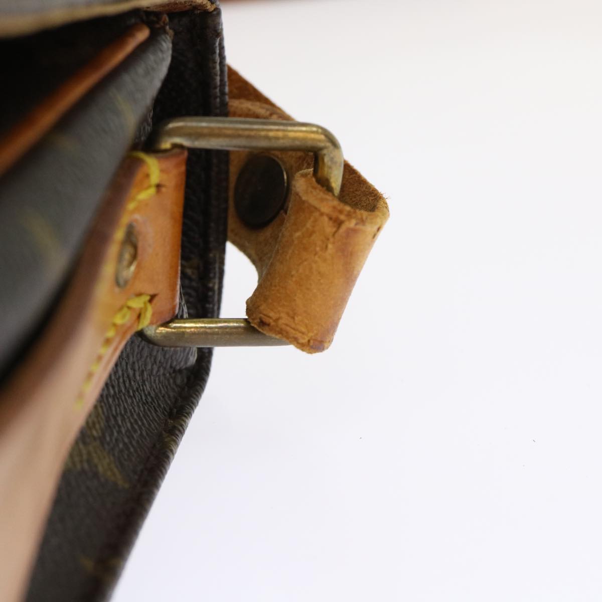 LOUIS VUITTON Monogram Cartouchiere MM Shoulder Bag M51253 LV rd5372