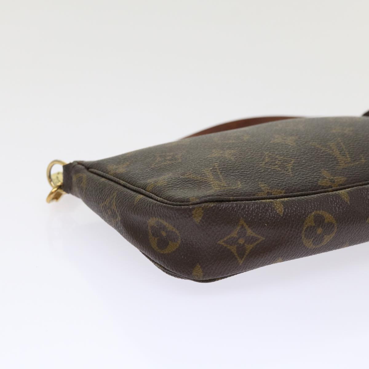 LOUIS VUITTON Monogram Pochette Accessoires Pouch M51980 LV rd5376