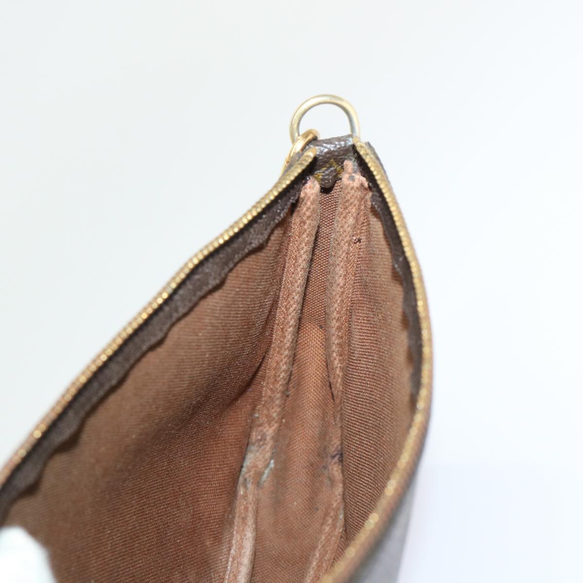 LOUIS VUITTON Monogram Pochette Accessoires Pouch M51980 LV rd5376